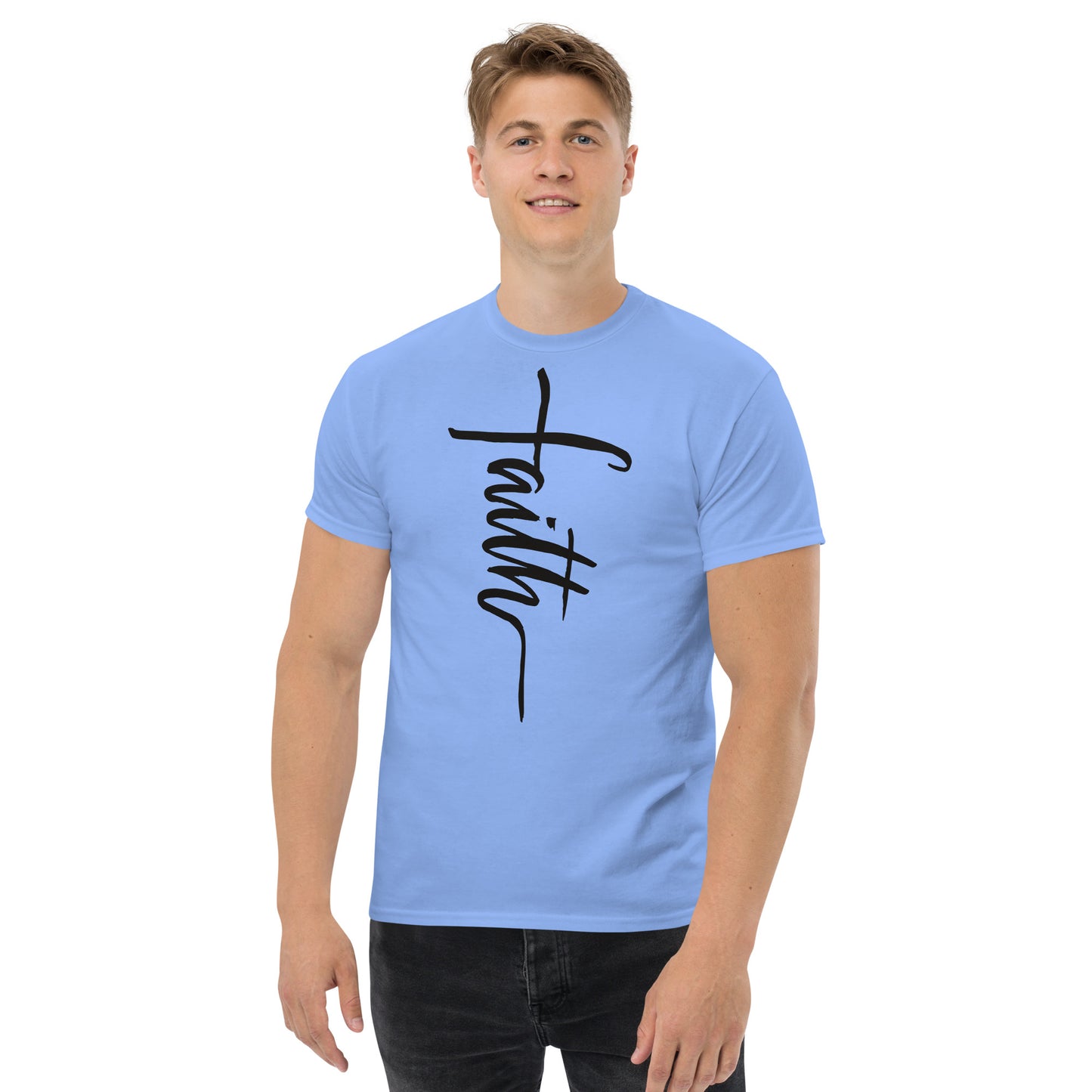 Faith (Black design) - Men's classic tee