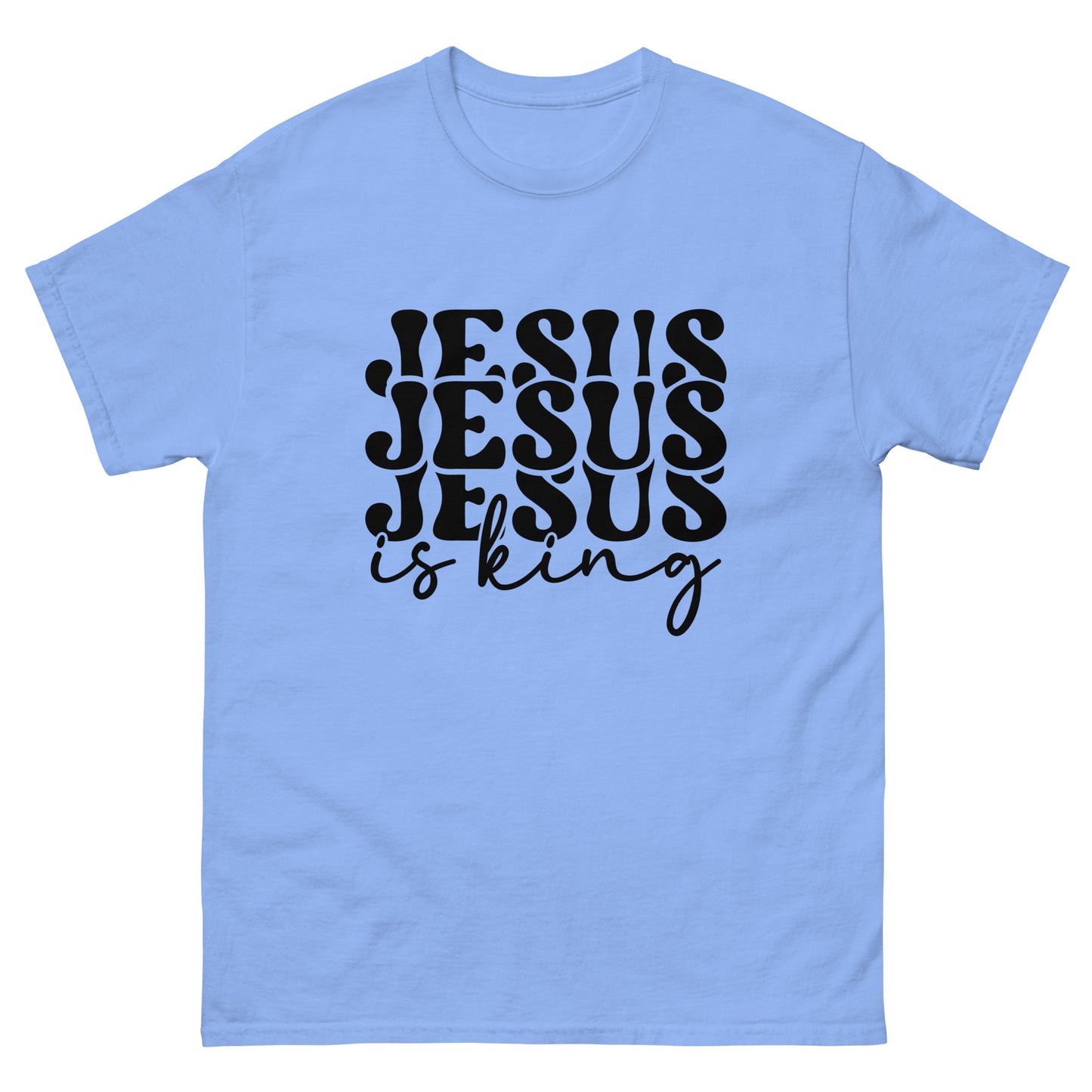 Jesus Is a King (Black design) - Men's classic tee