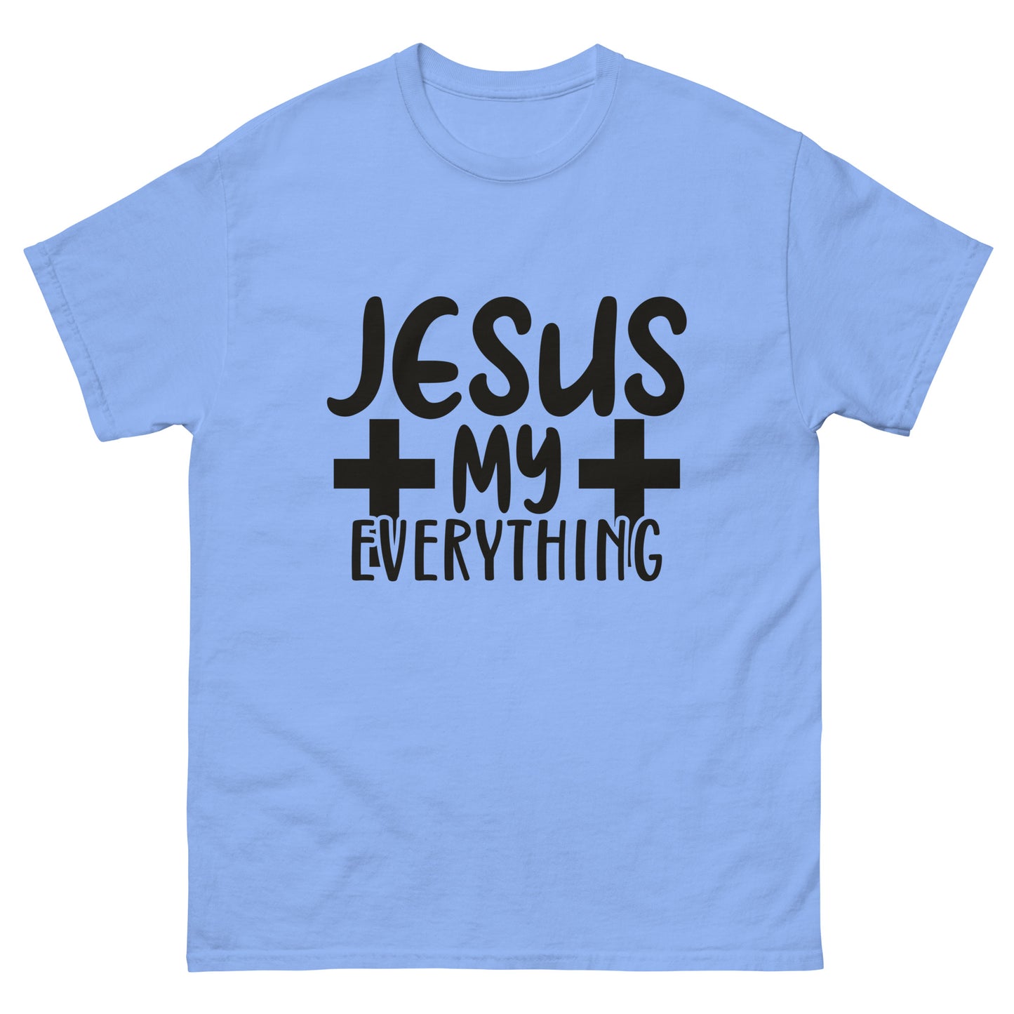 Jesus Is My Everything (black design) - Men's classic tee