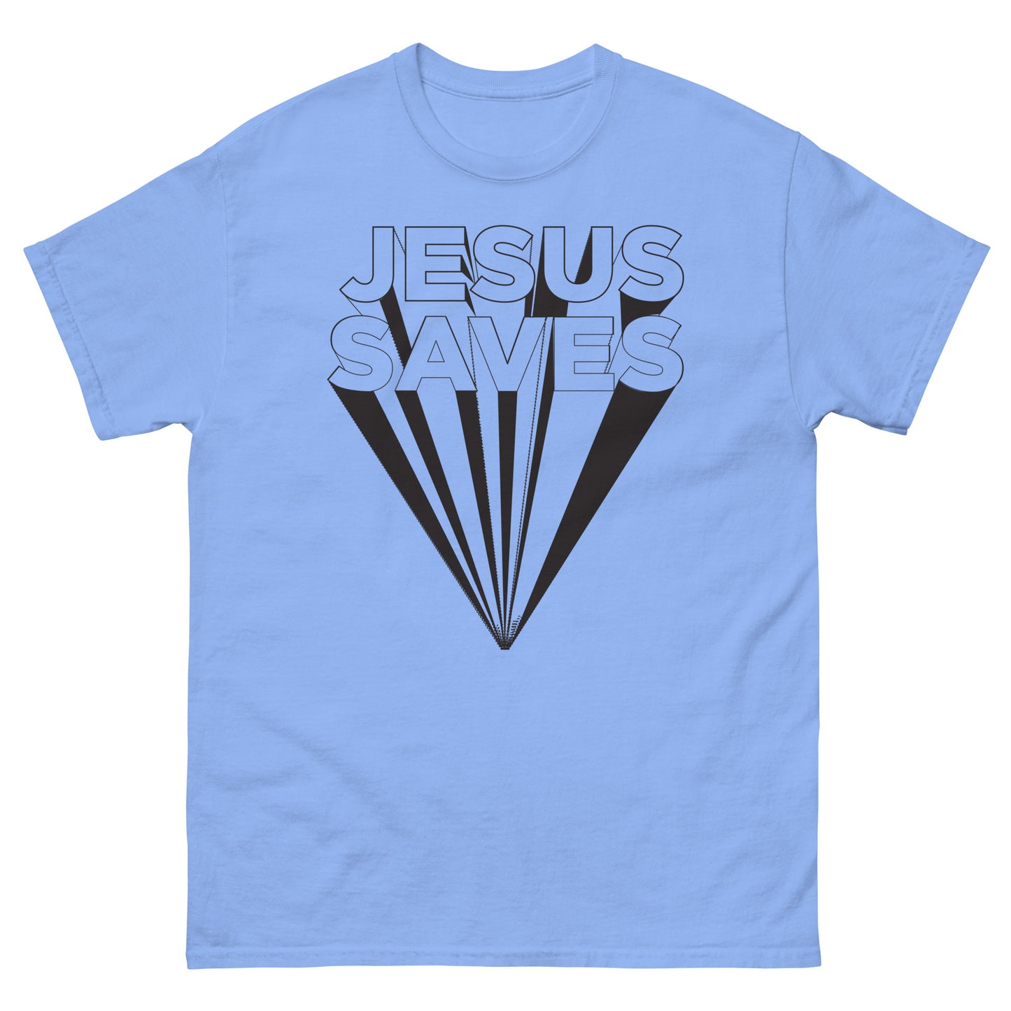 Jesus Saves (Black design) - Men's classic tee