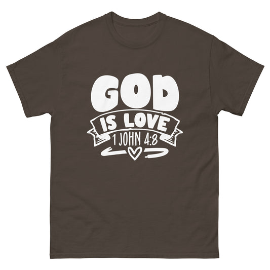 God is Love  (White design)  - Men's classic tee