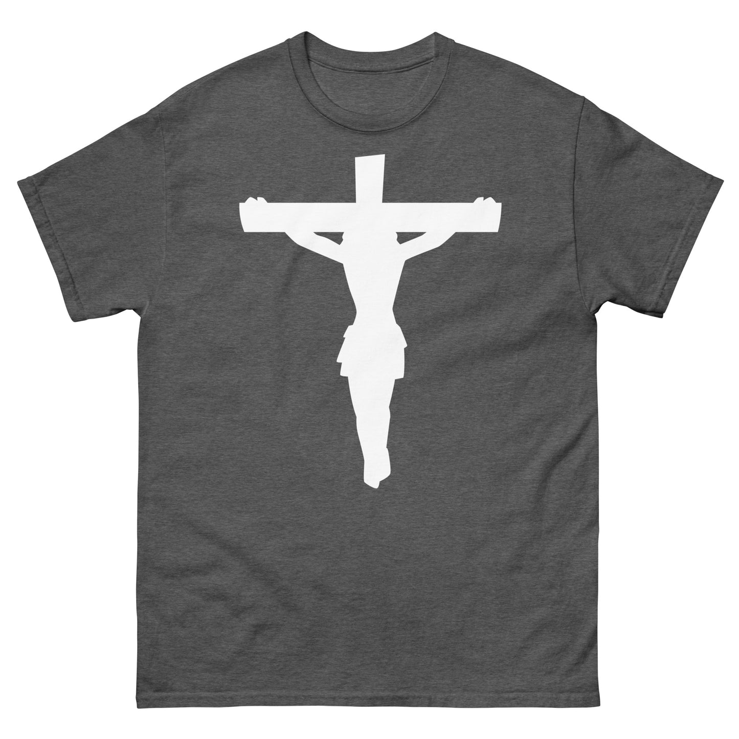 Jesus on the Cross (White design) - Men's classic tee