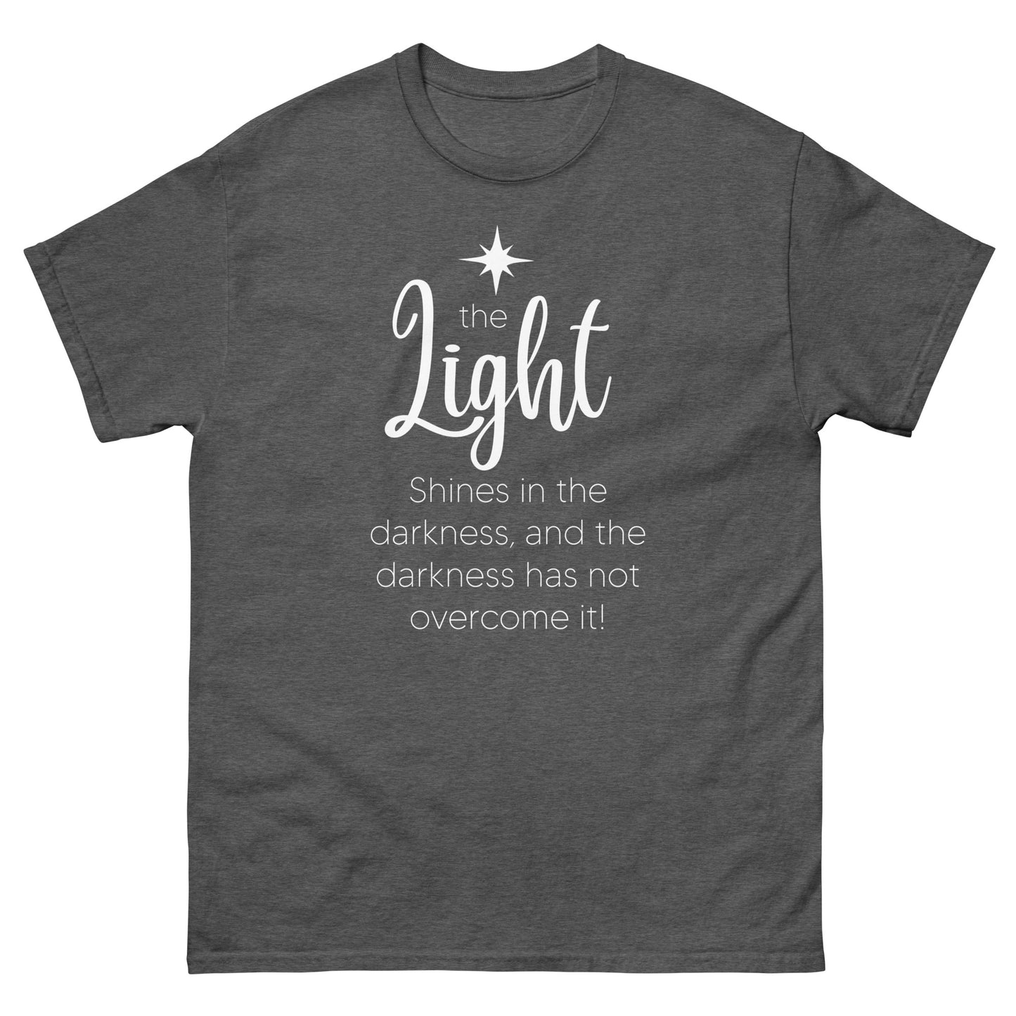 The Ligh t- Men's classic Christmas tee