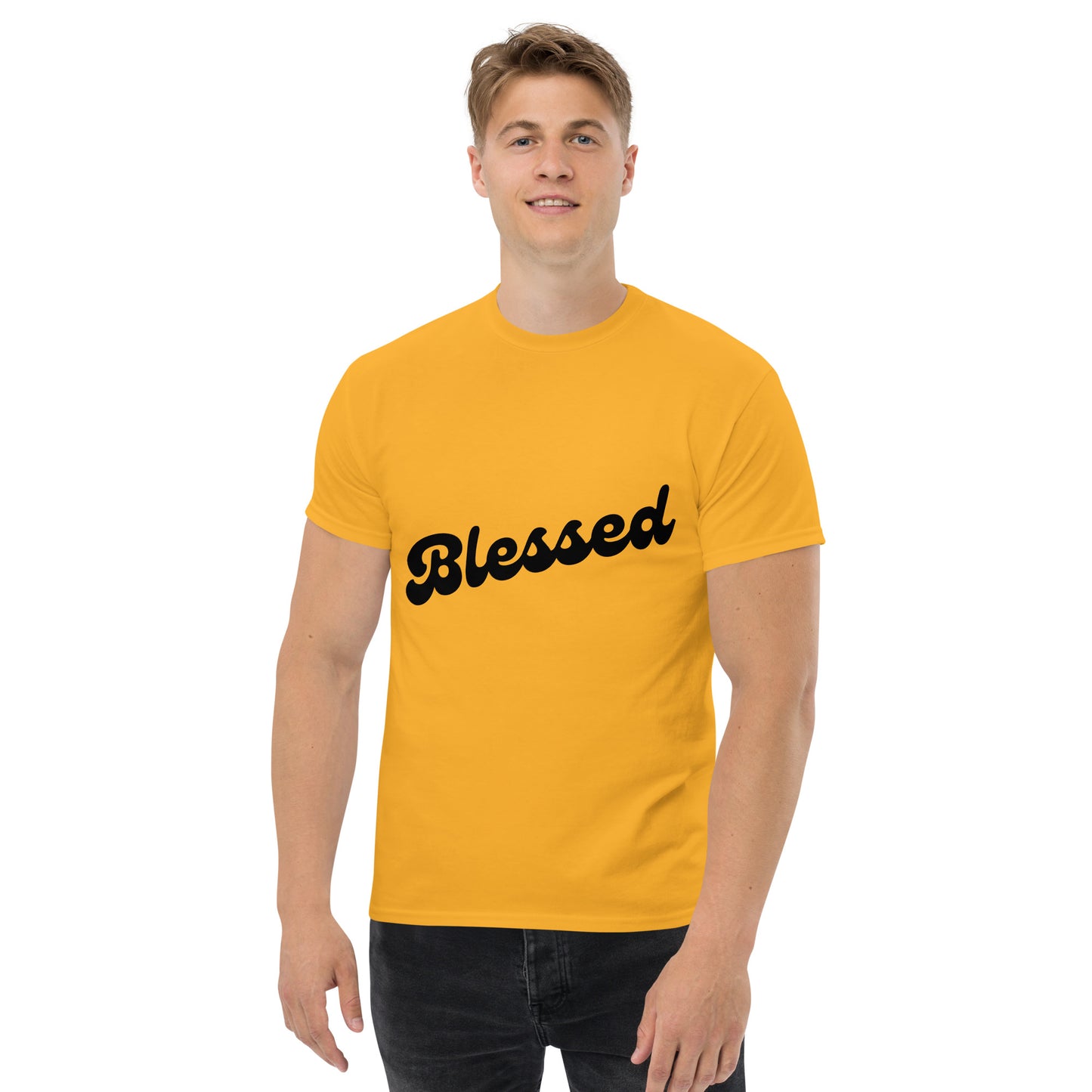 Blessed (Black design)  - Men's classic tee