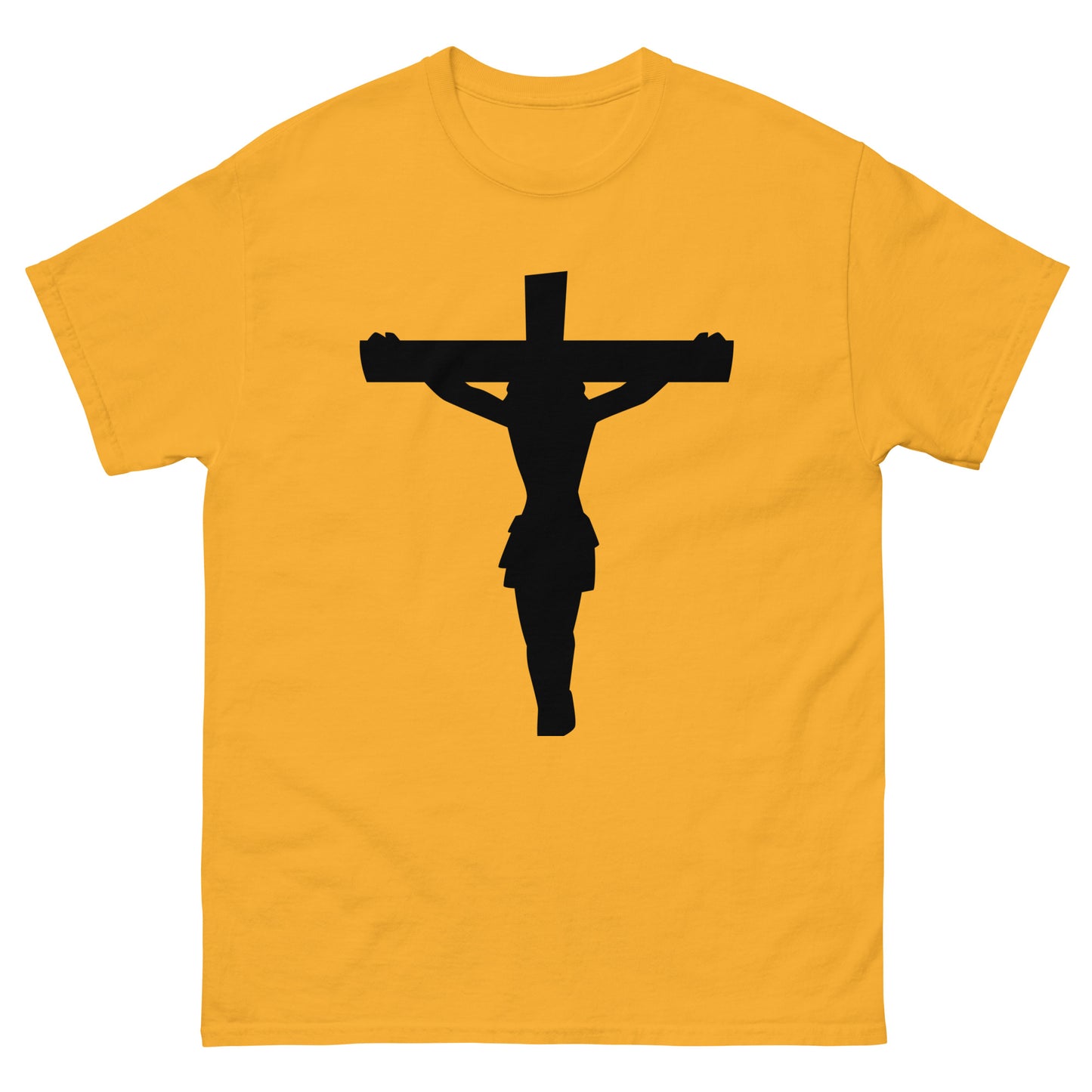 Jesus on the Cross (Black design)- Men's classic tee