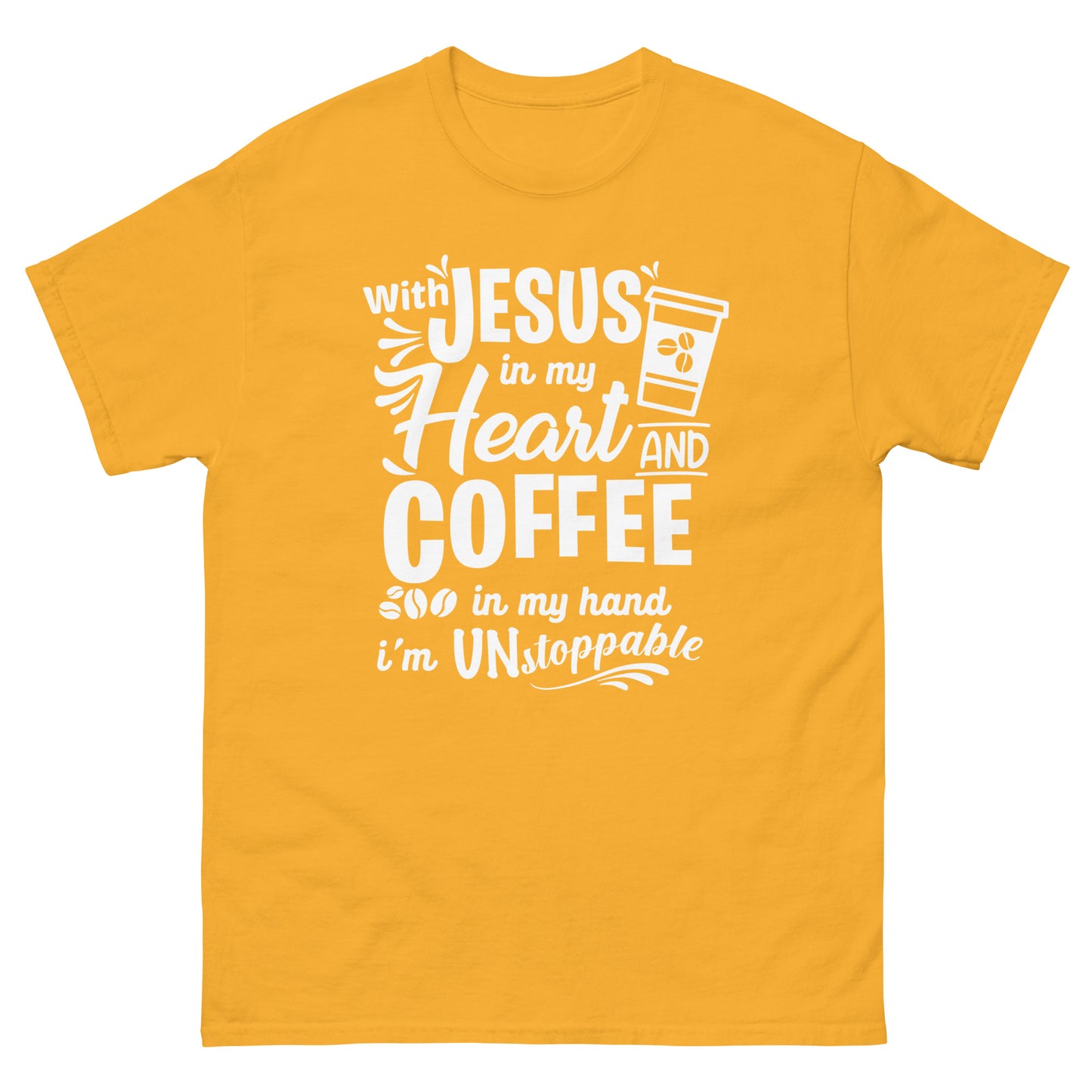 Coffee  (Black design) - Men's classic tee