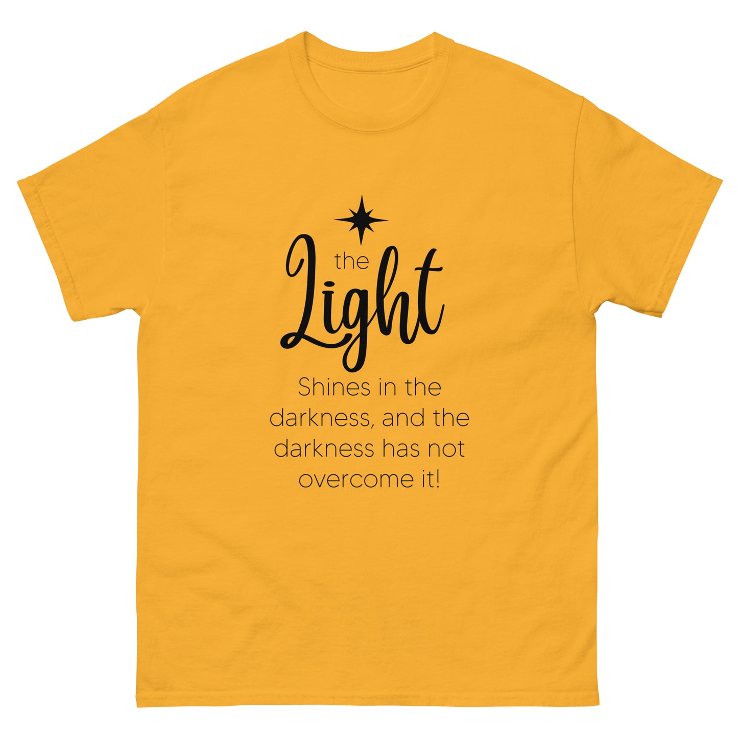 The Light - Men's classic Christmas tee