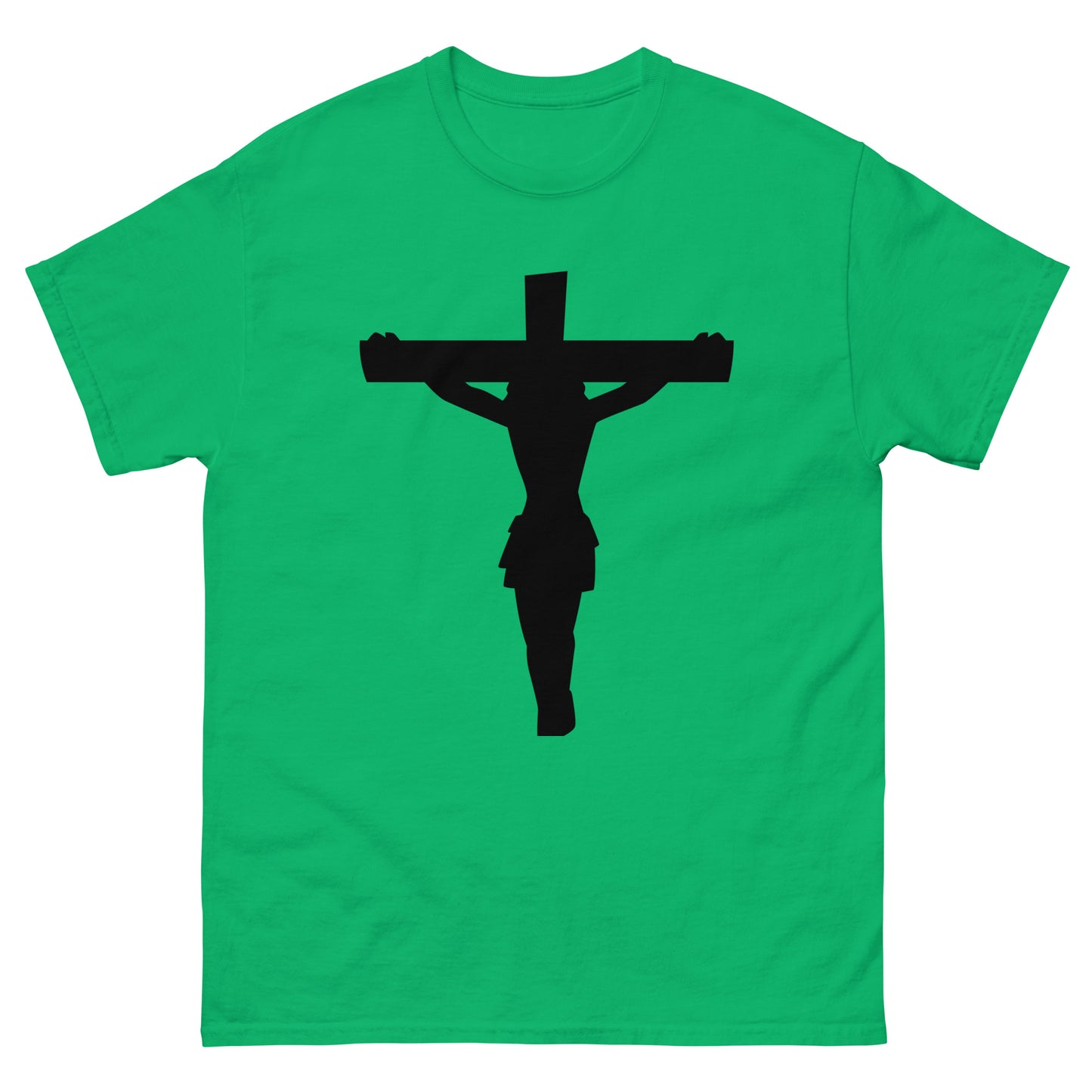 Jesus on the Cross (Black design)- Men's classic tee