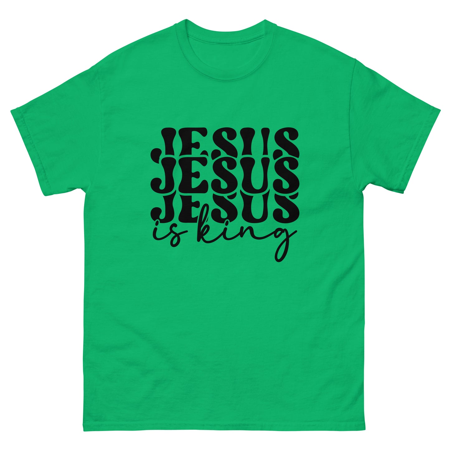 Jesus Is a King (Black design) - Men's classic tee