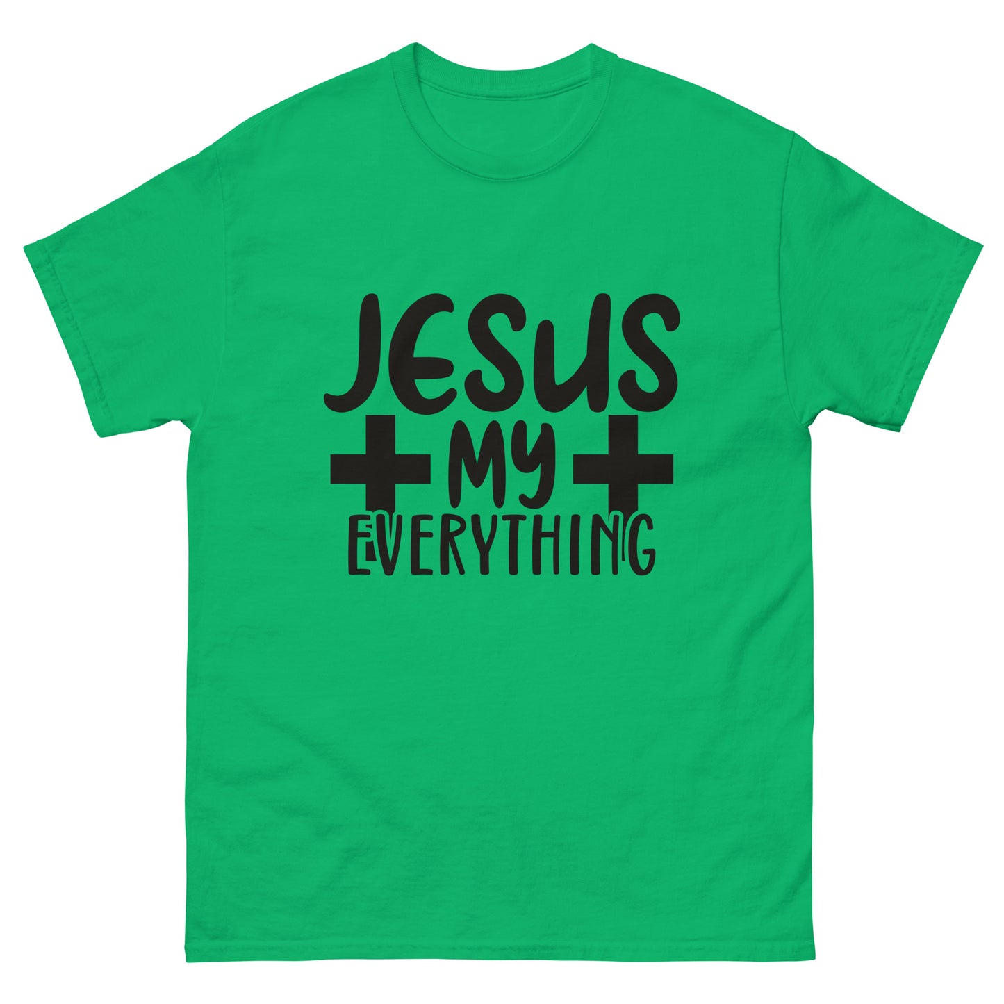 Jesus Is My Everything (black design) - Men's classic tee