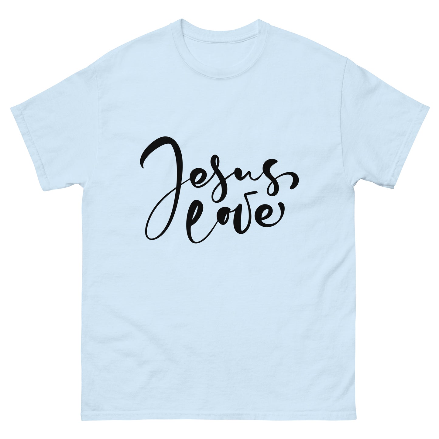 Jesus Love (Black design) - Men's classic tee