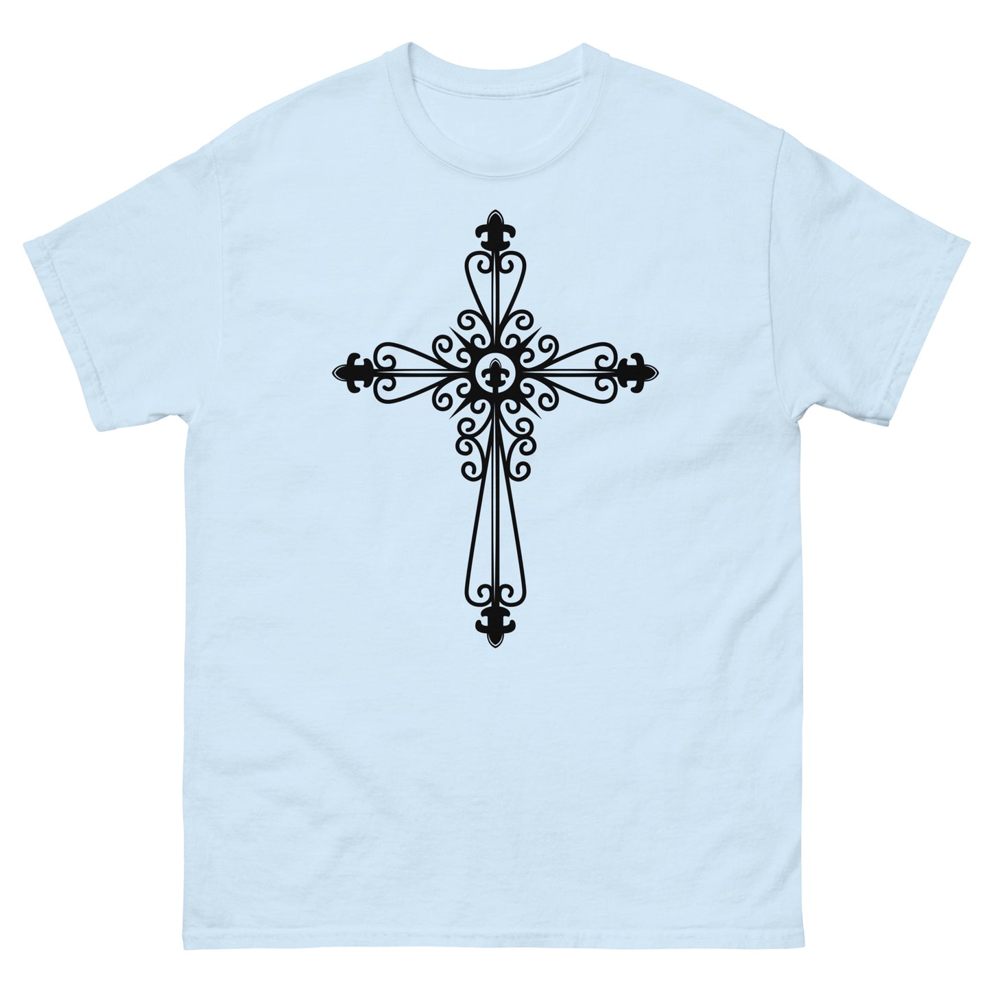 Cross of Devotion (Black design)  - Men's classic tee