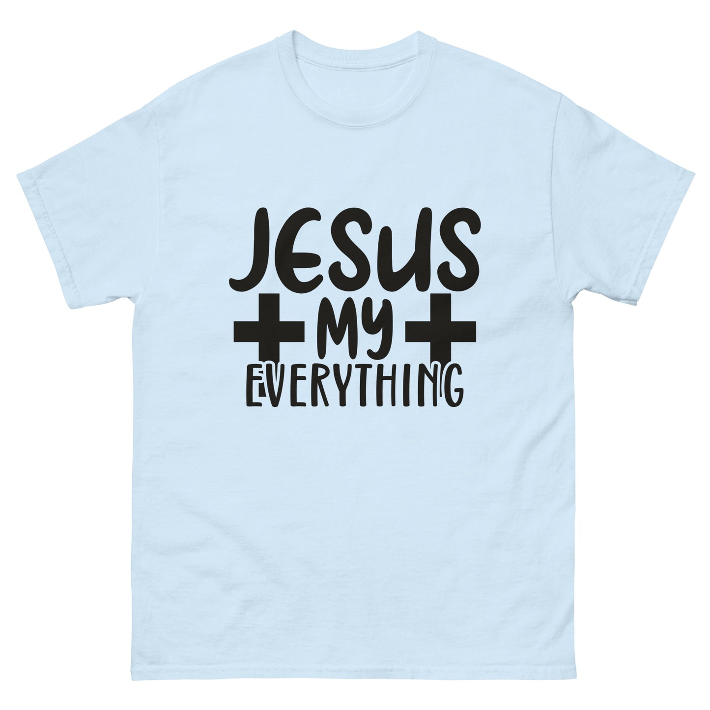 Jesus Is My Everything (black design) - Men's classic tee