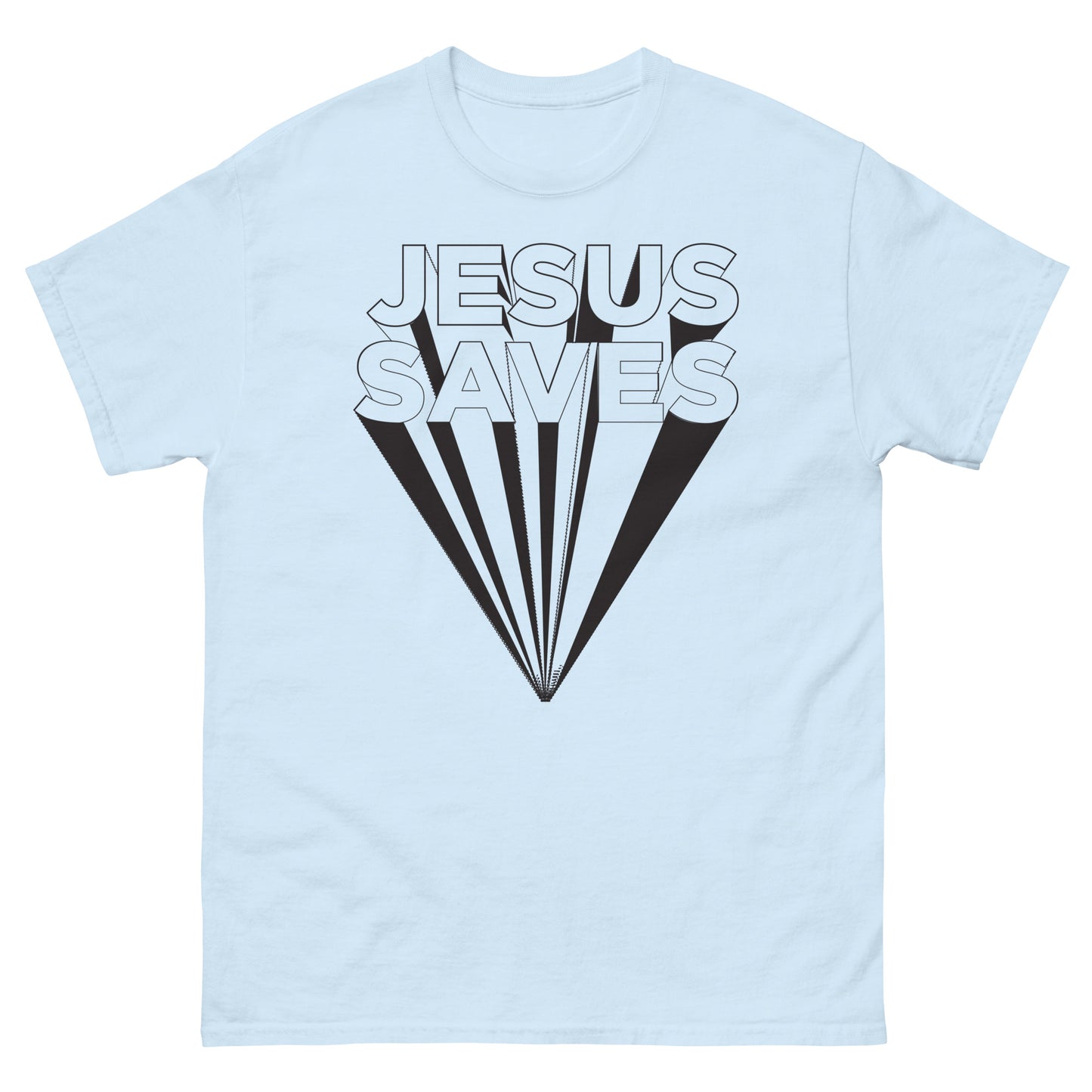 Jesus Saves (Black design) - Men's classic tee