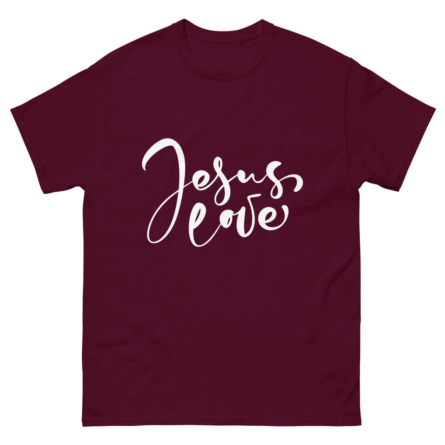 Jesus Love (White design) - Men's classic tee