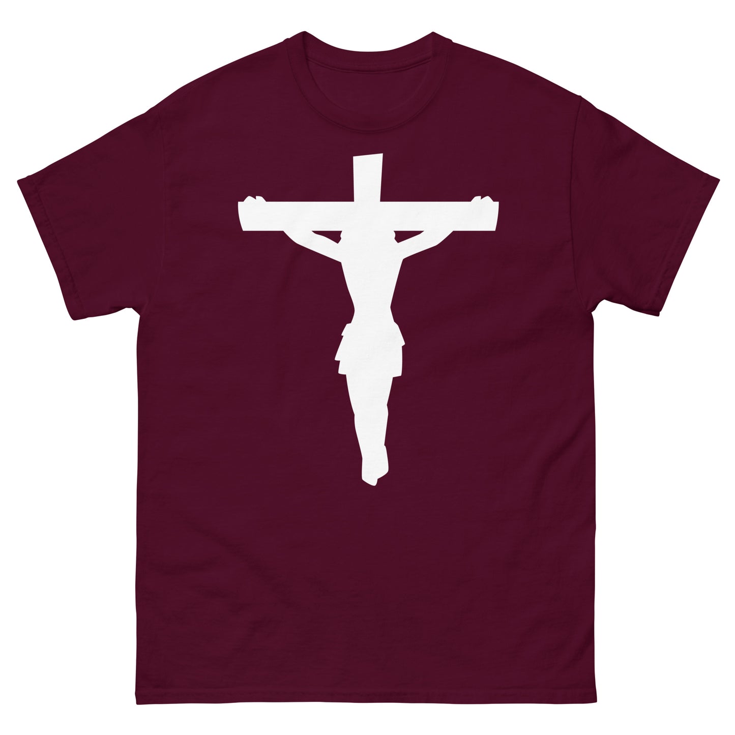 Jesus on the Cross (White design) - Men's classic tee