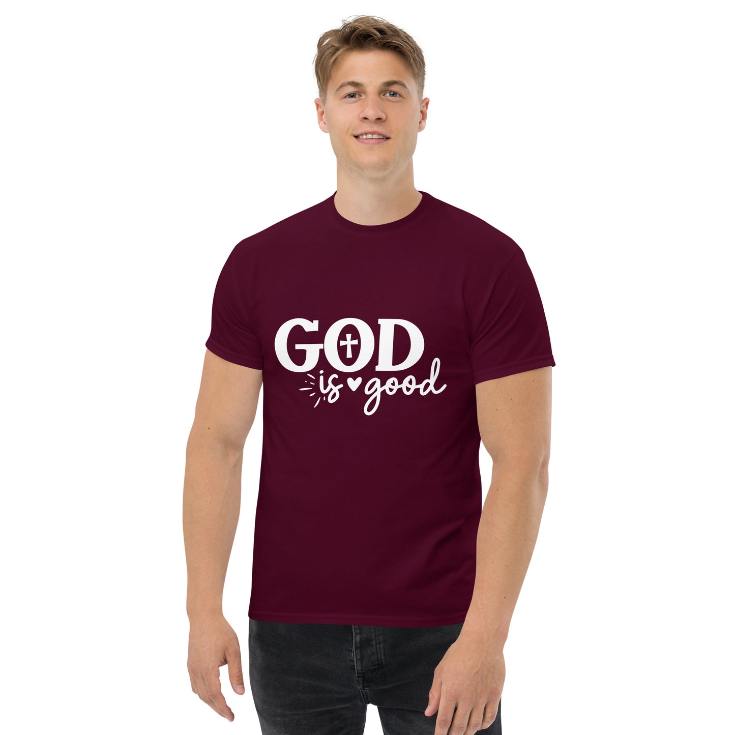 God is Good  (White design)  - Men's classic tee