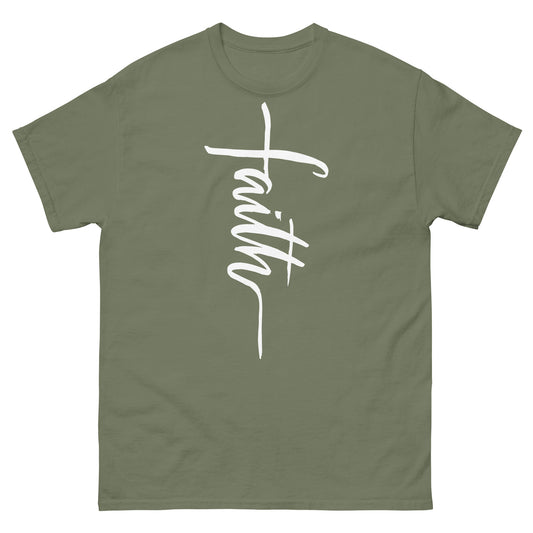 Faith  (White design)  - Men's classic tee