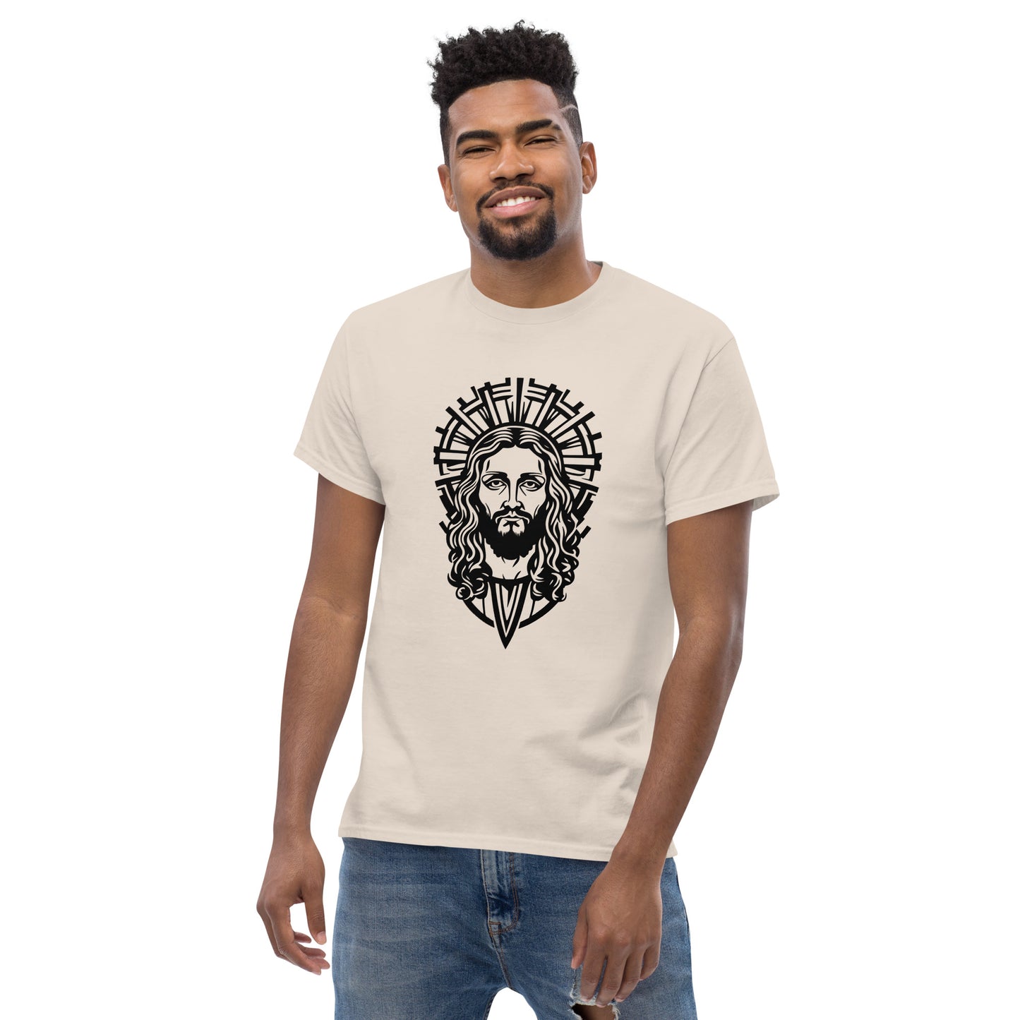 Jesus (Black design) - Men's classic tee