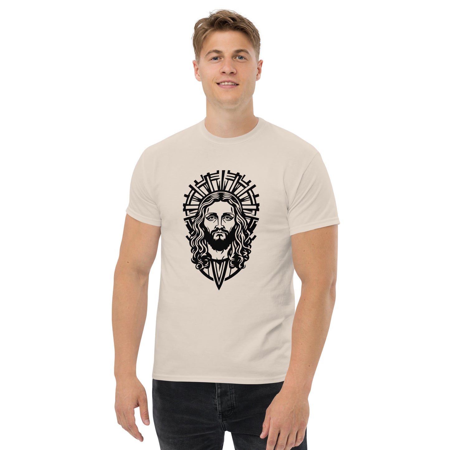 Jesus (Black design) - Men's classic tee