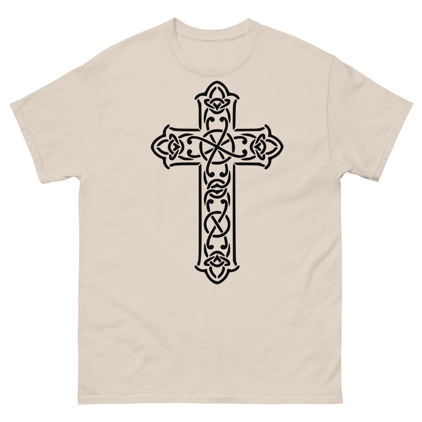 Cross of Faith (Black design) - Men's classic tee