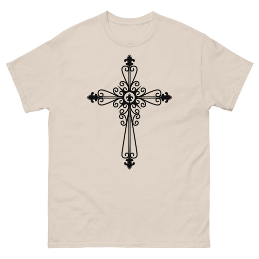 Cross of Devotion (Black design)  - Men's classic tee