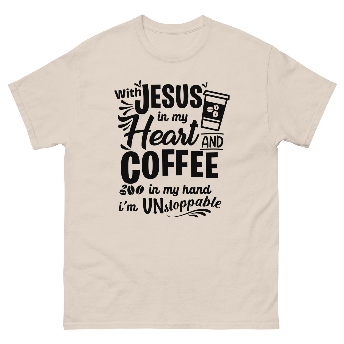 Coffee (Black design) - Men's classic tee