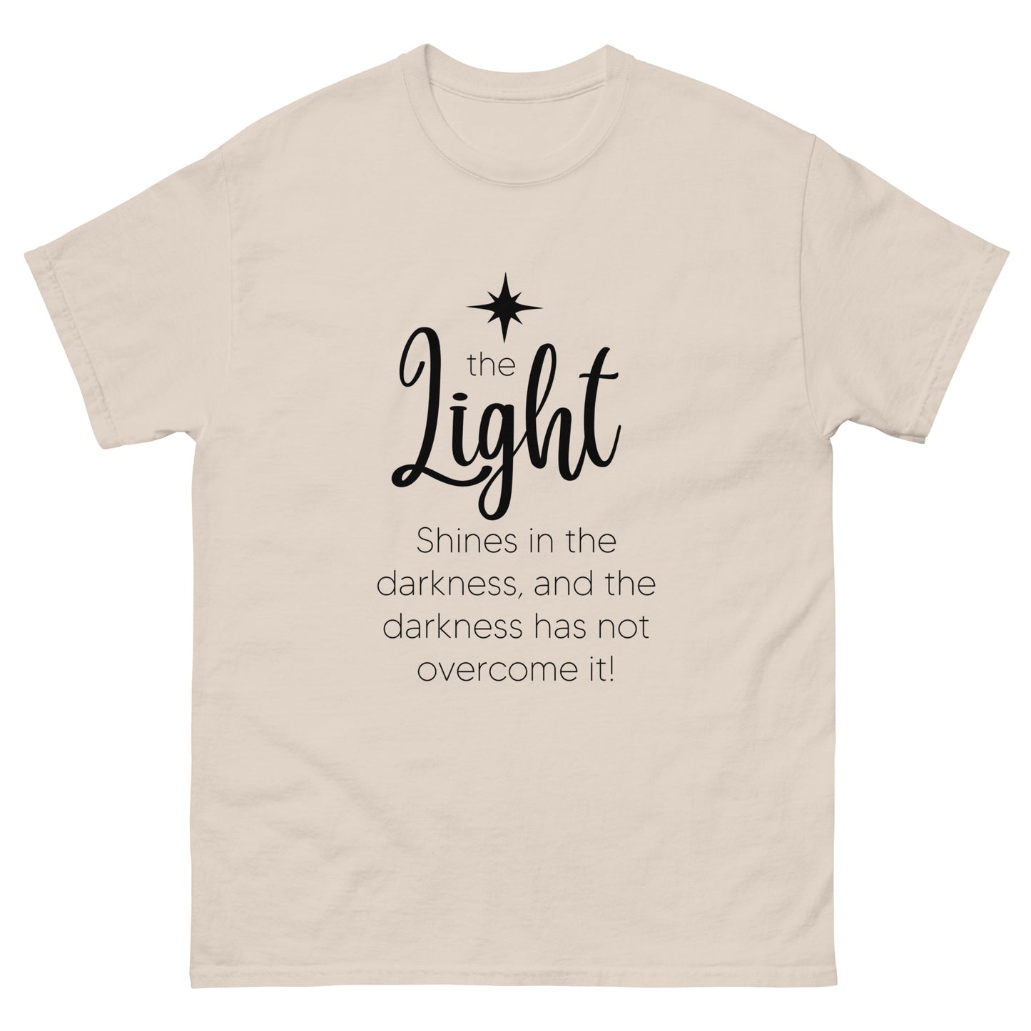 The Light - Men's classic Christmas tee