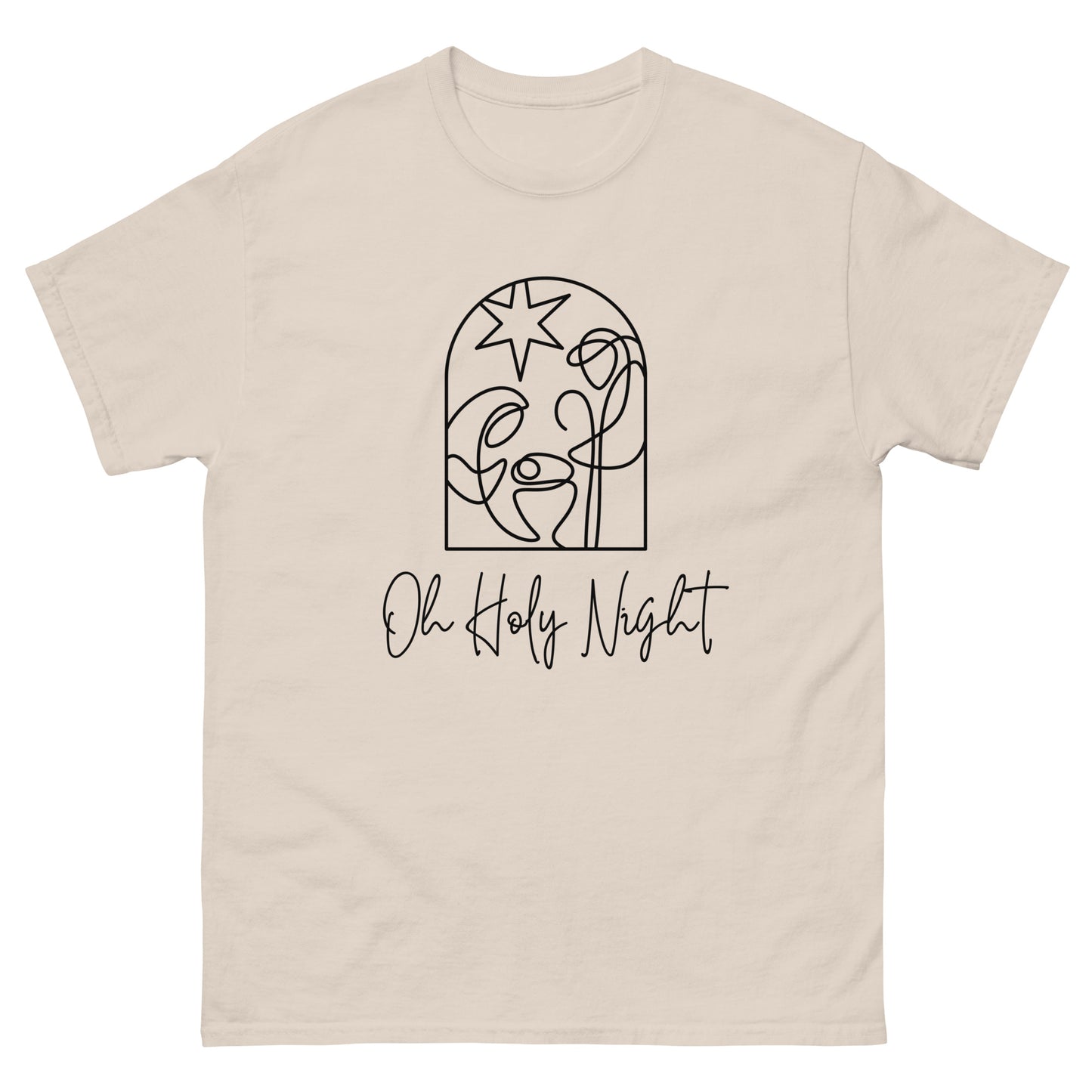 Oh Holy Night - Men's classic Christmas  tee