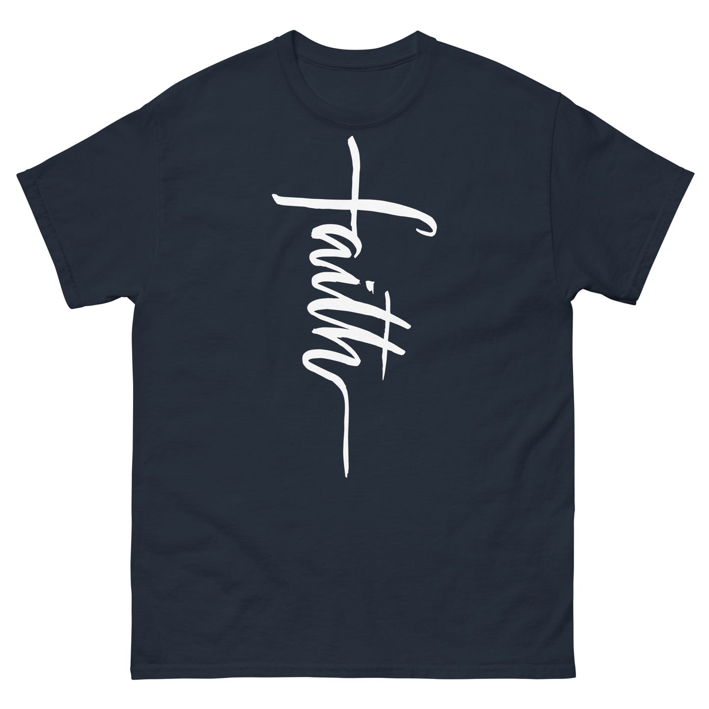 Faith  (White design)  - Men's classic tee