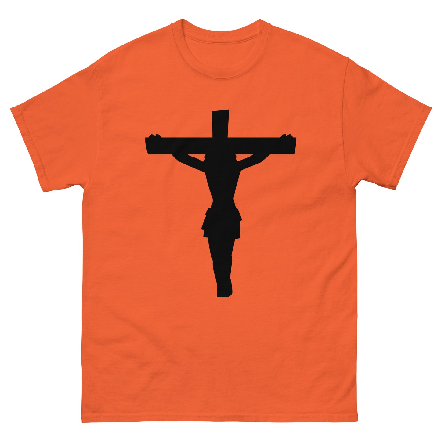 Jesus on the Cross (Black design)- Men's classic tee