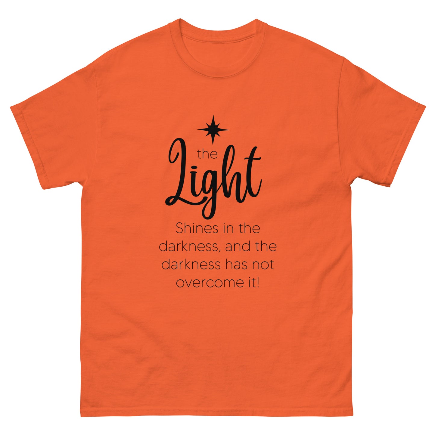 The Light - Men's classic Christmas tee