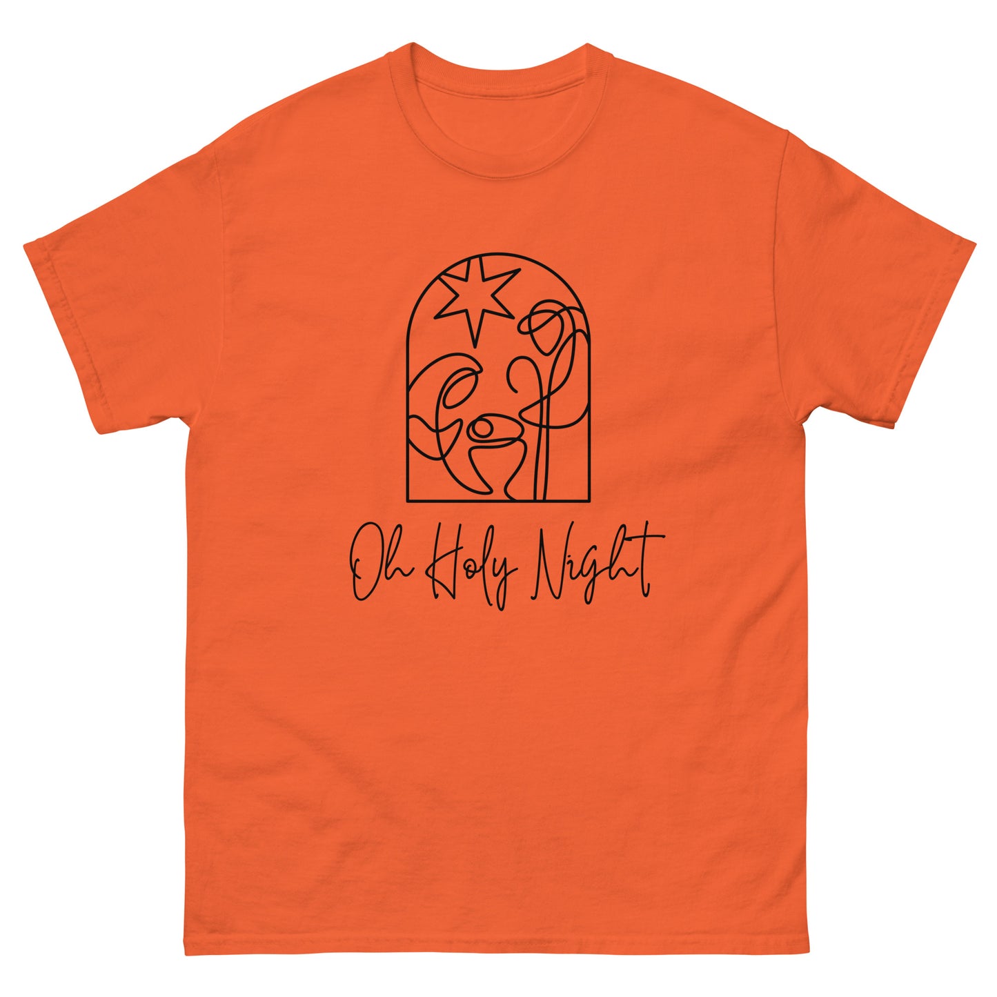 Oh Holy Night - Men's classic Christmas  tee