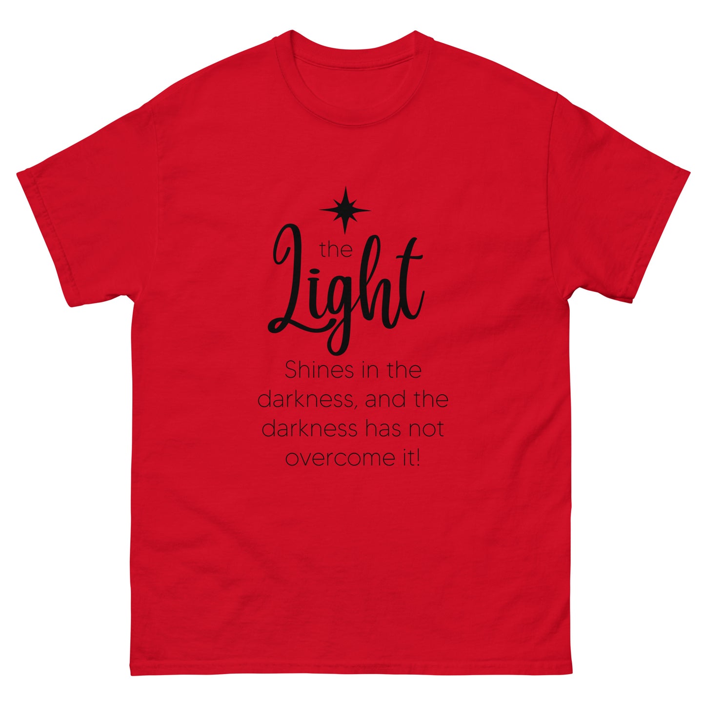 The Light - Men's classic Christmas tee