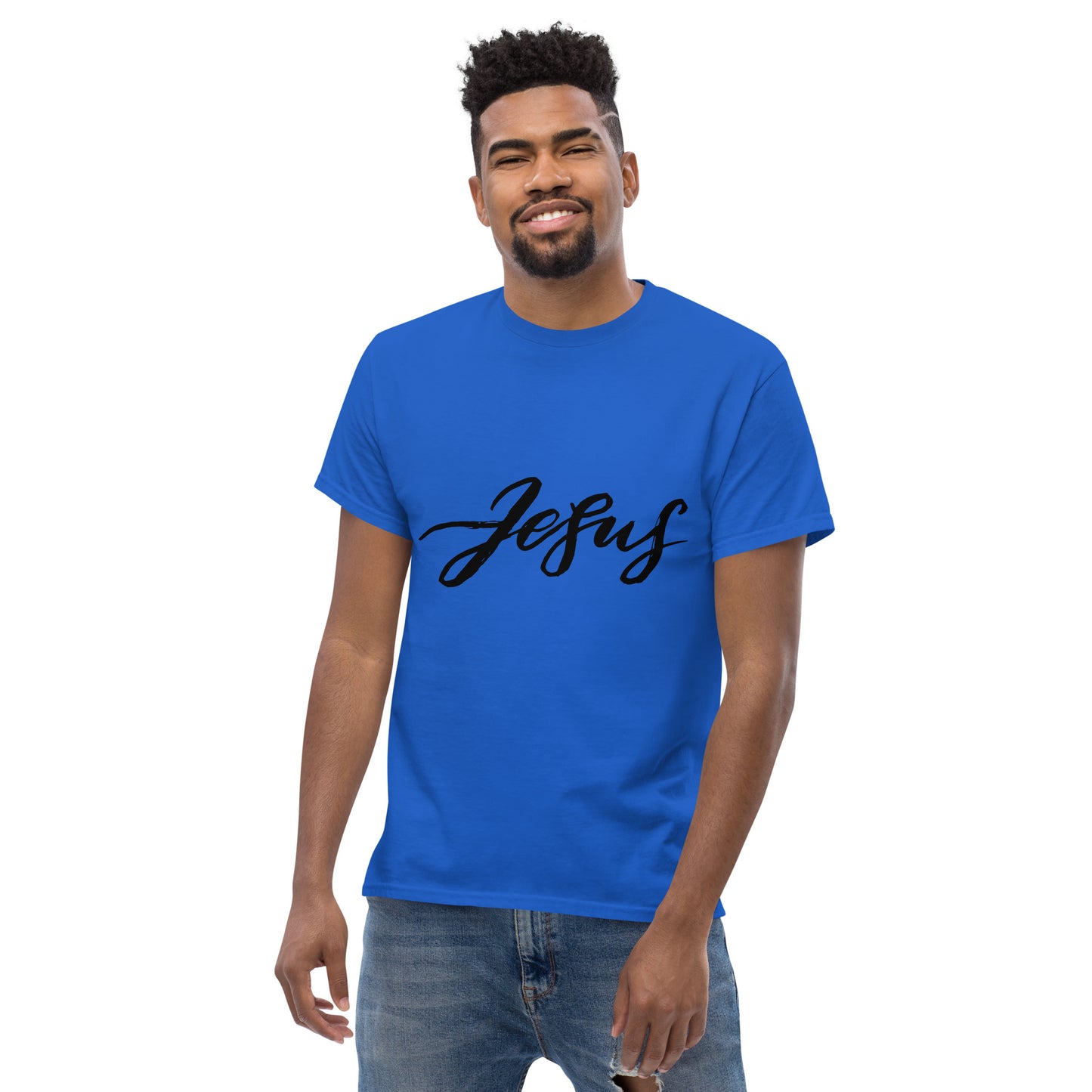 Jesus (Black design) - Men's classic tee