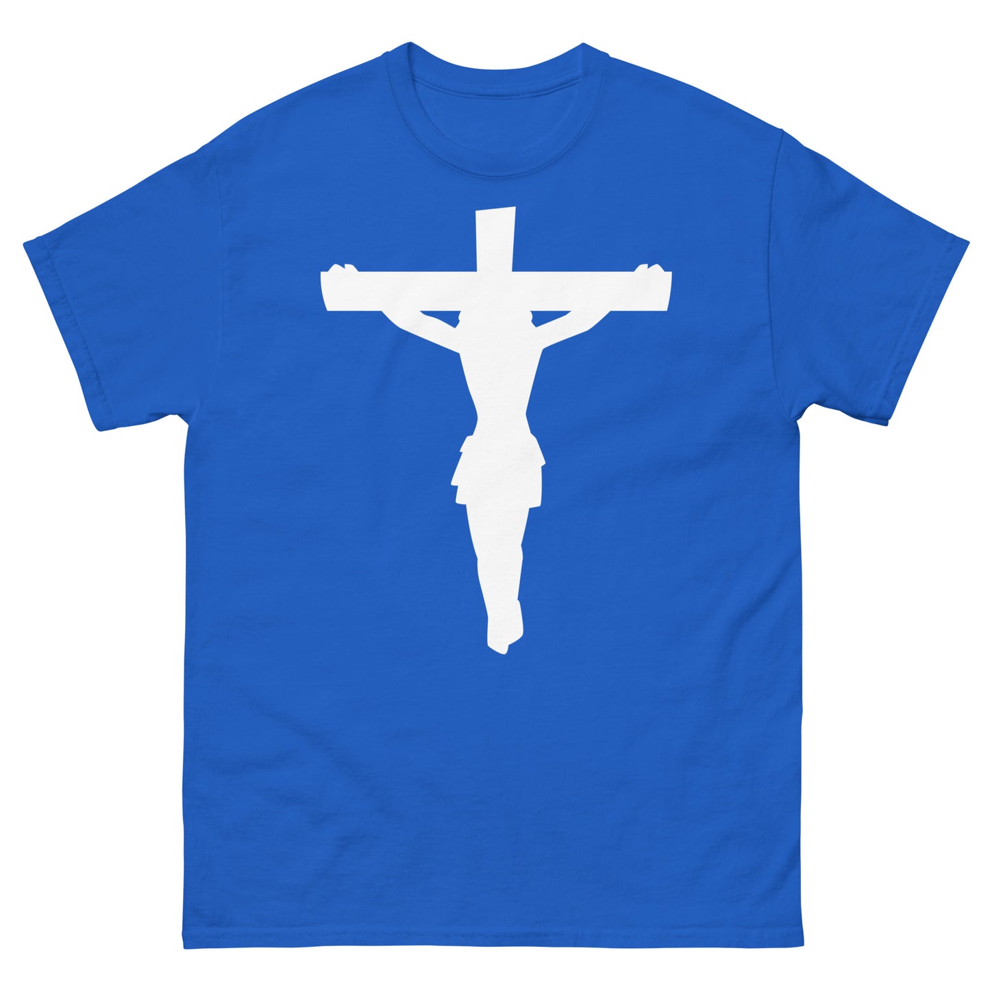 Jesus on the Cross (White design) - Men's classic tee