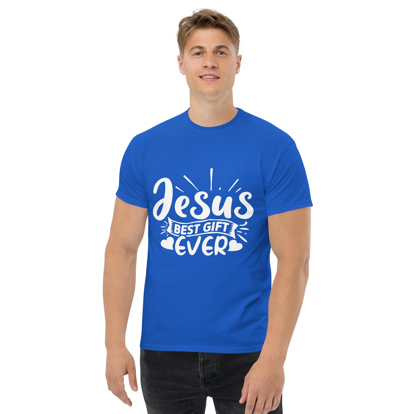 Jesus best gift ever (White design) - Men's classic tee