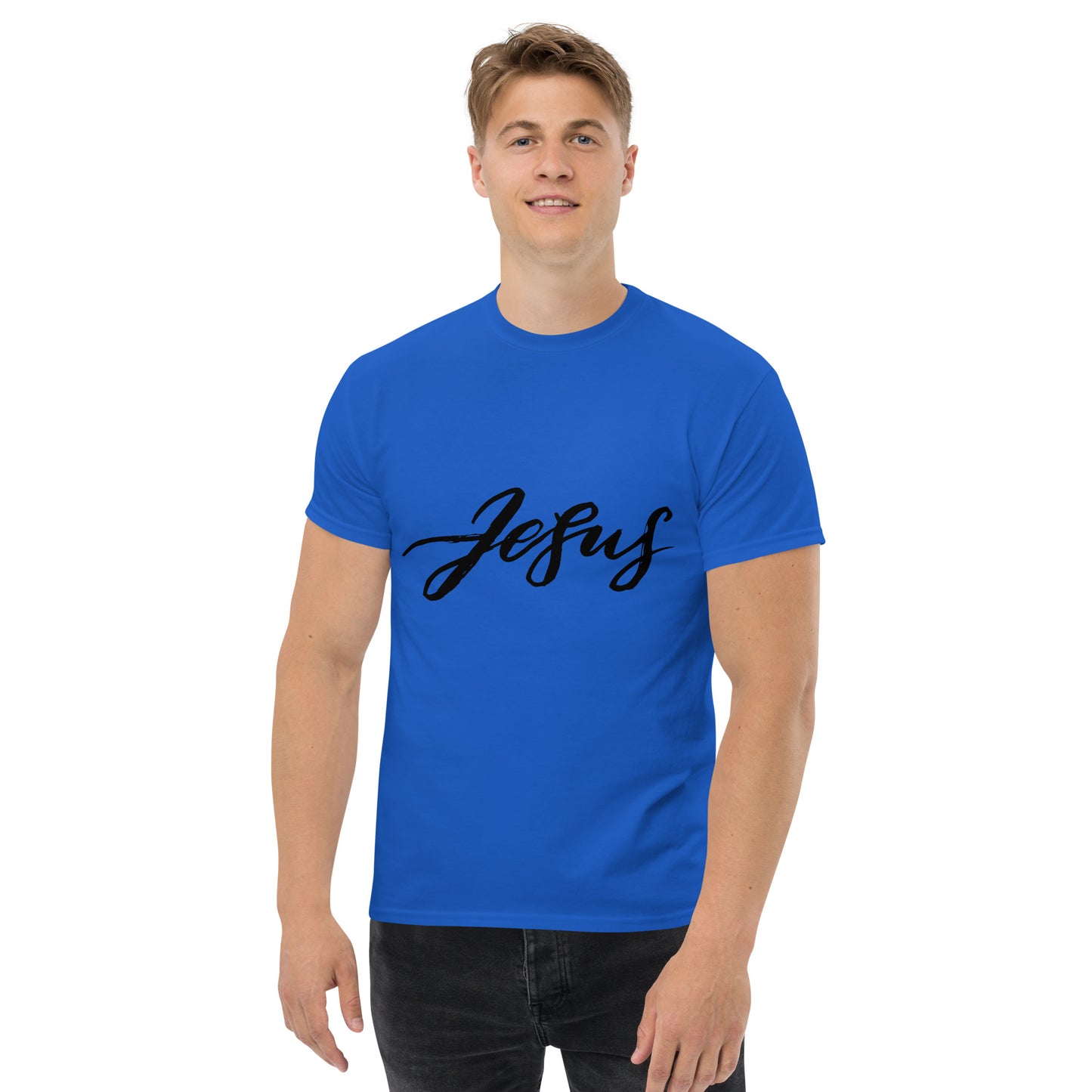 Jesus (Black design) - Men's classic tee