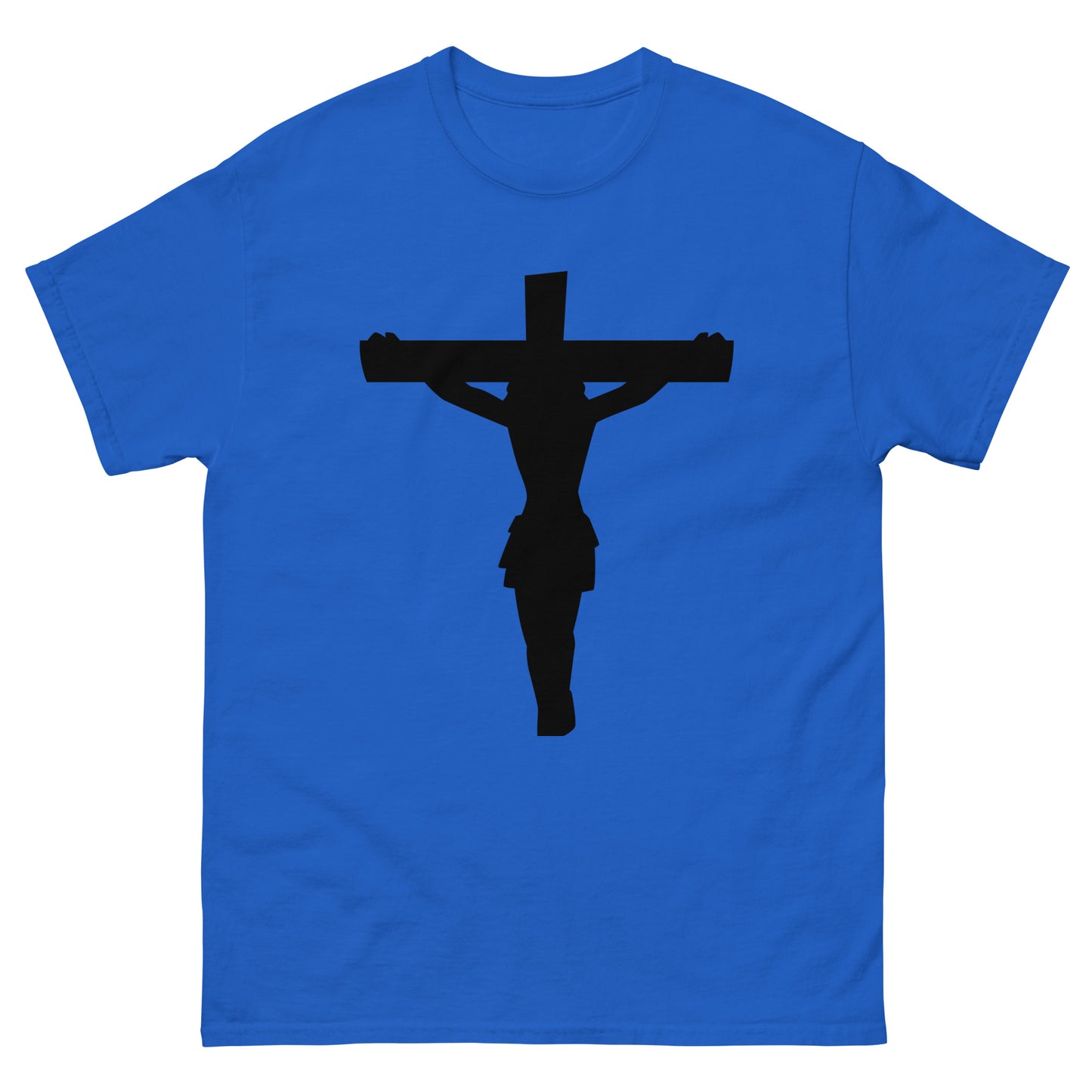 Jesus on the Cross (Black design)- Men's classic tee