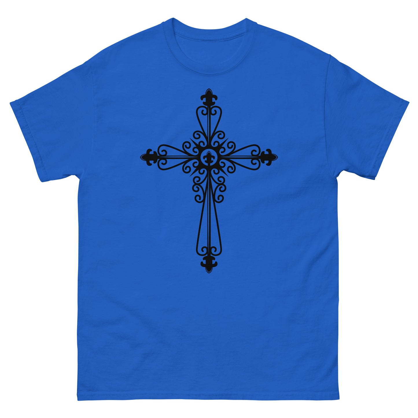 Cross of Devotion (Black design)  - Men's classic tee