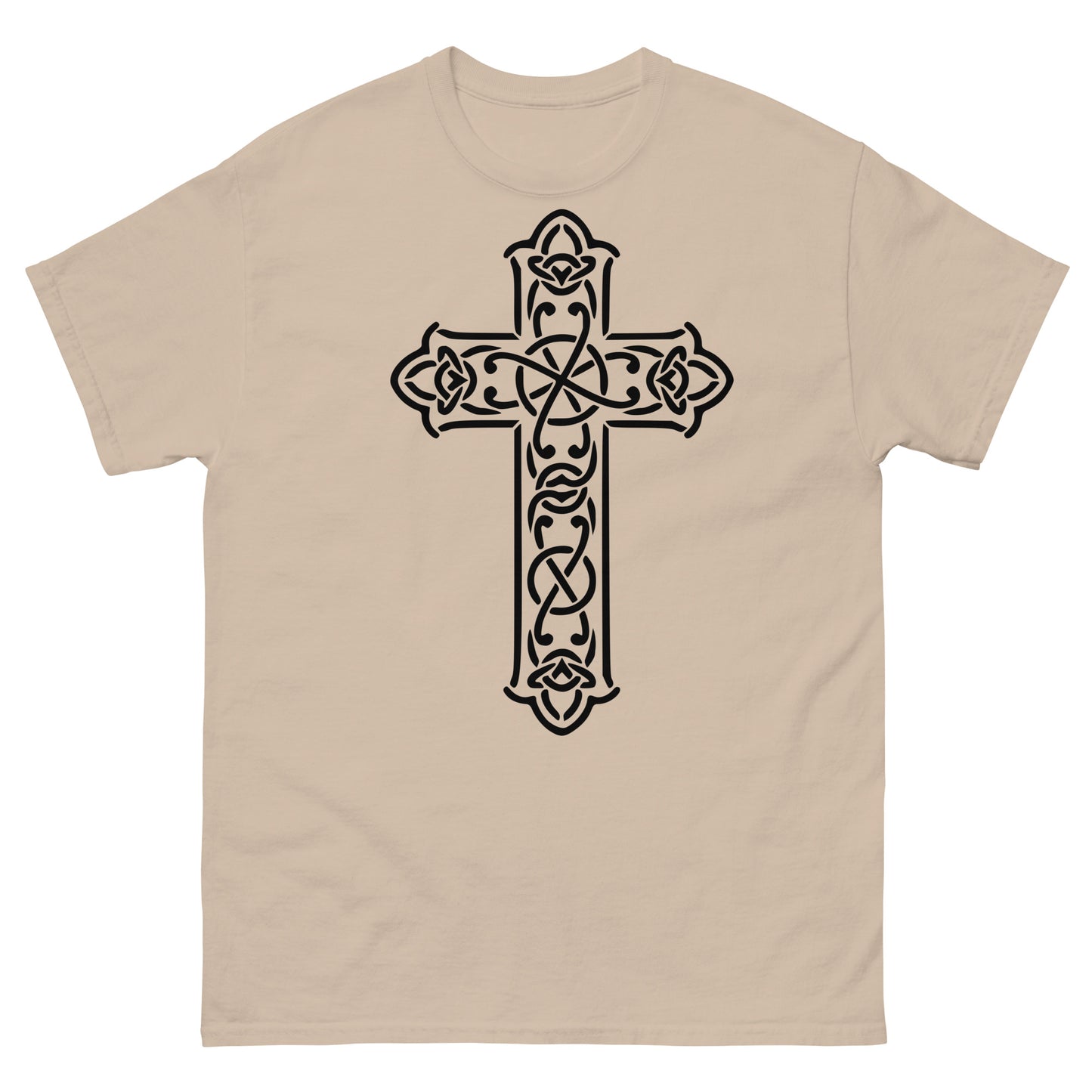 Cross of Faith (Black design) - Men's classic tee