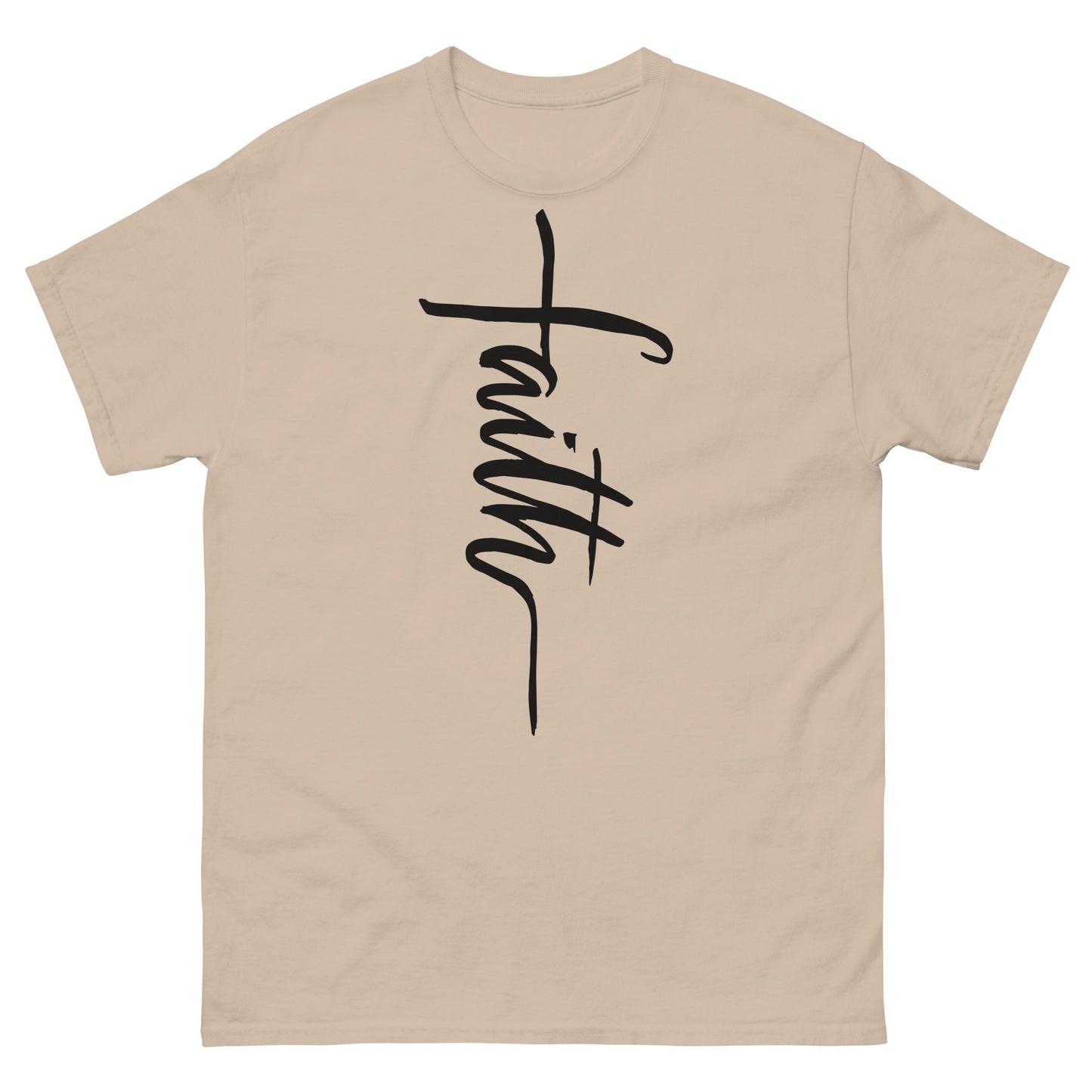 Faith (Black design) - Men's classic tee