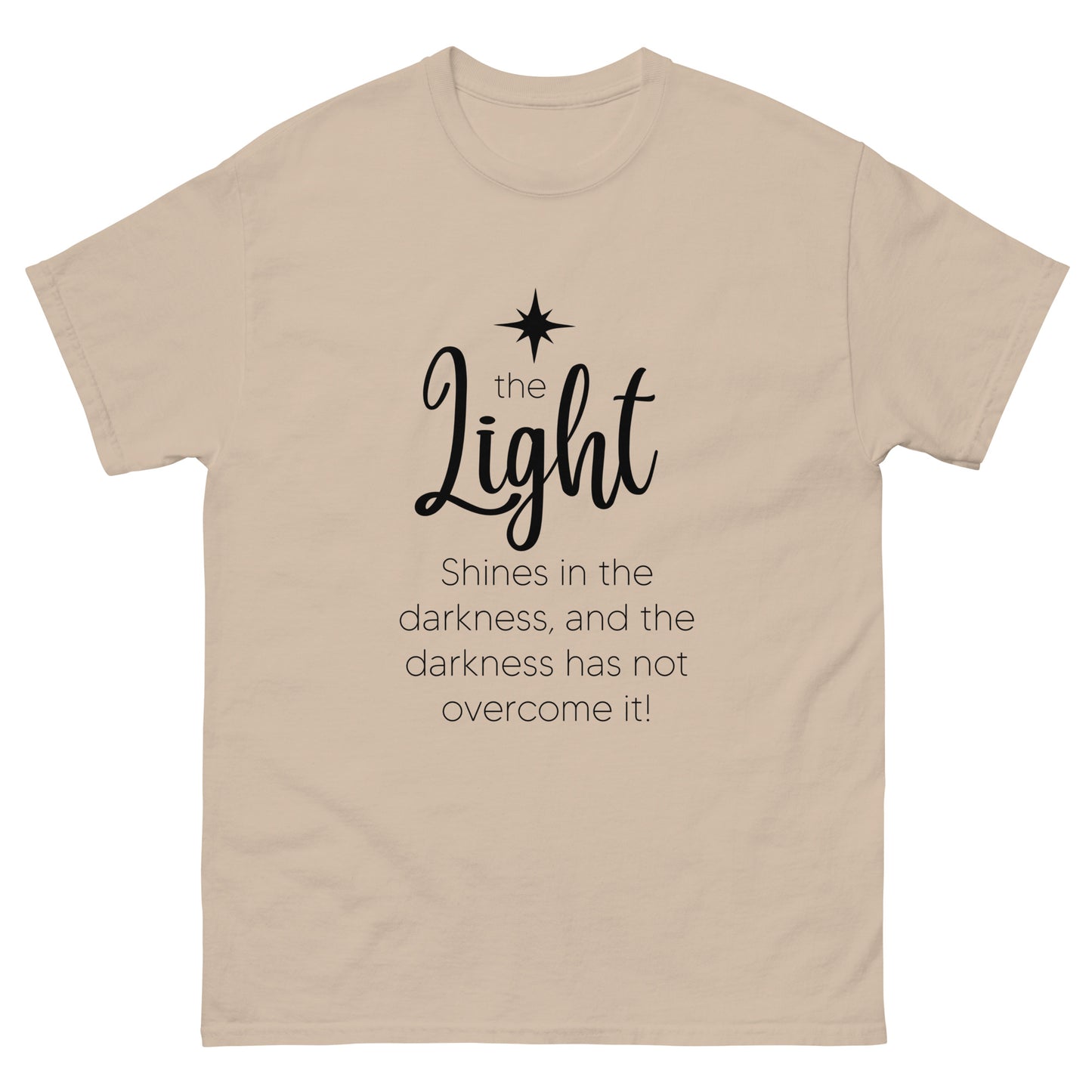 The Light - Men's classic Christmas tee