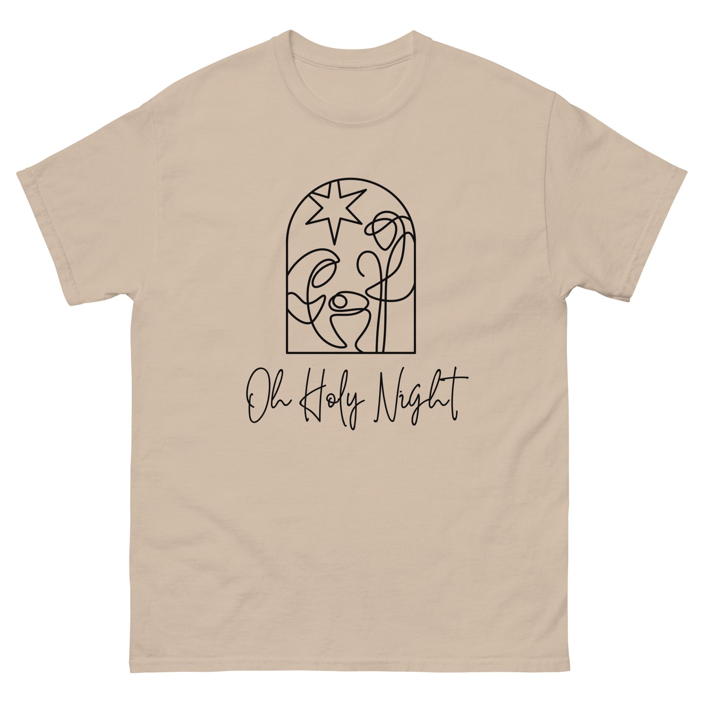 Oh Holy Night - Men's classic Christmas  tee