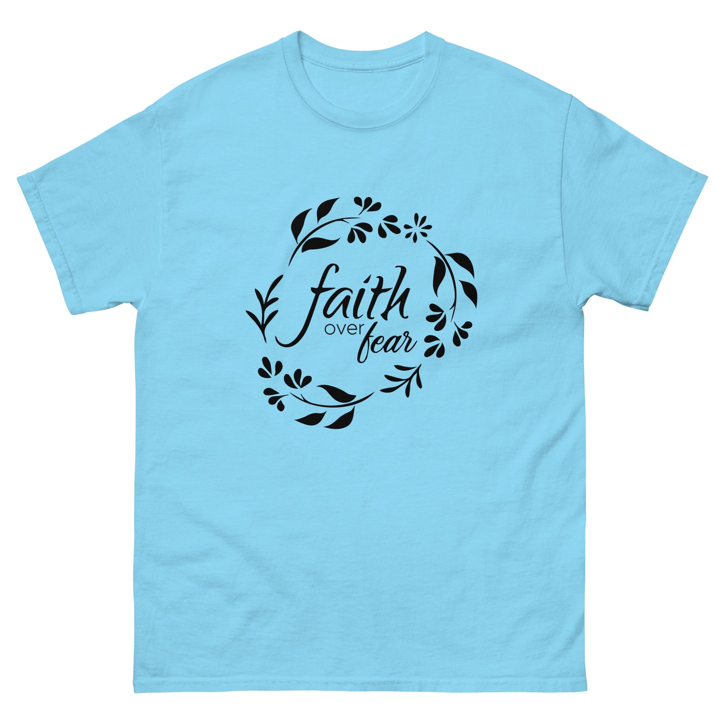 Faith Over Fear (Black design) - Men's classic tee