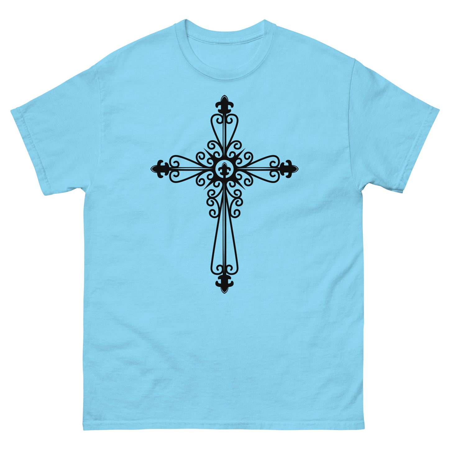 Cross of Devotion (Black design)  - Men's classic tee