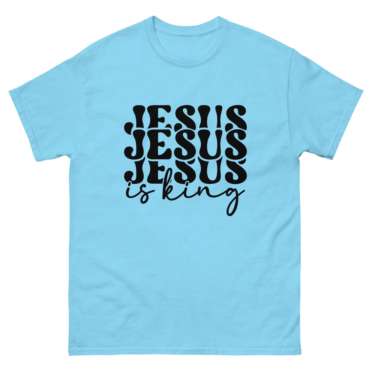 Jesus Is a King (Black design) - Men's classic tee