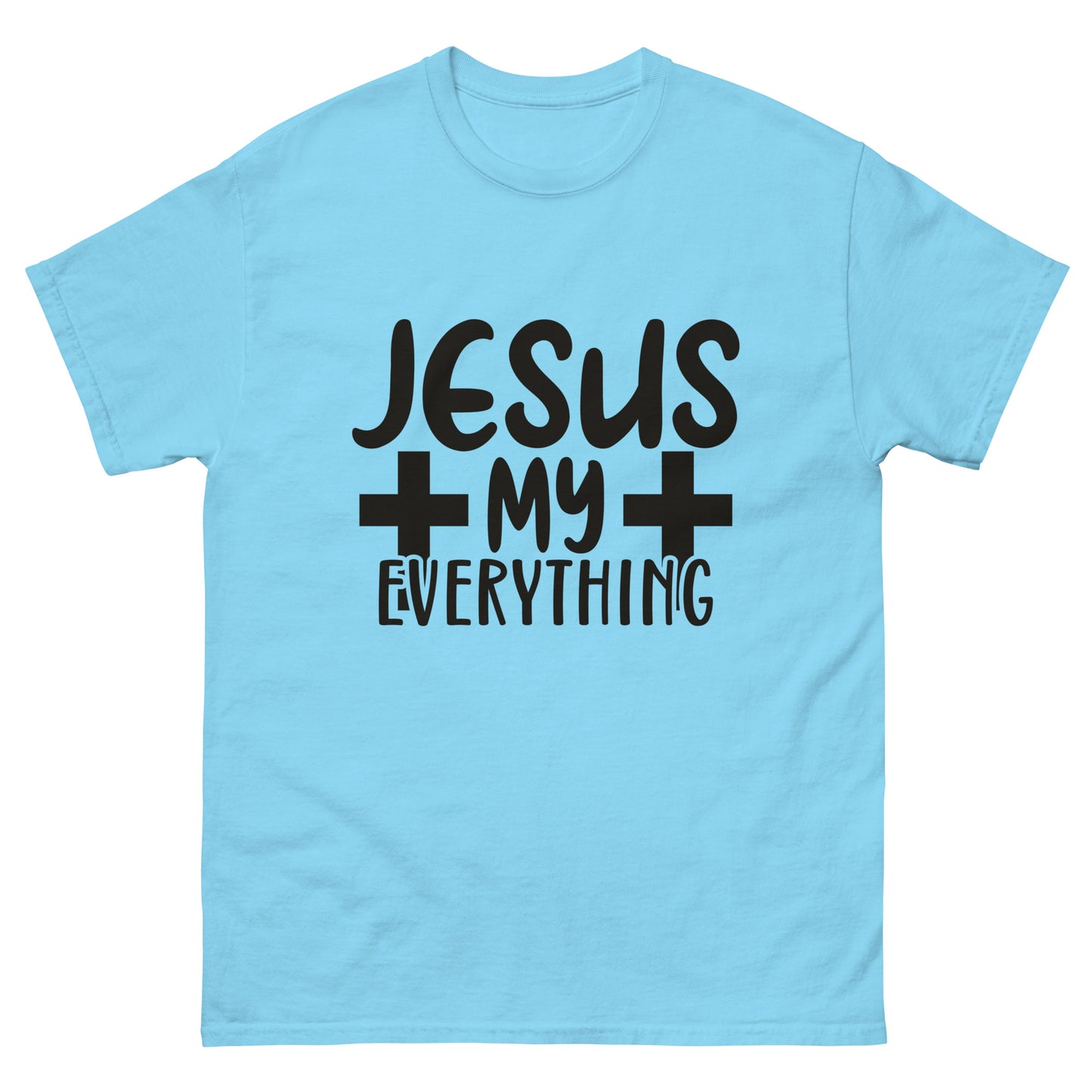 Jesus Is My Everything (black design) - Men's classic tee