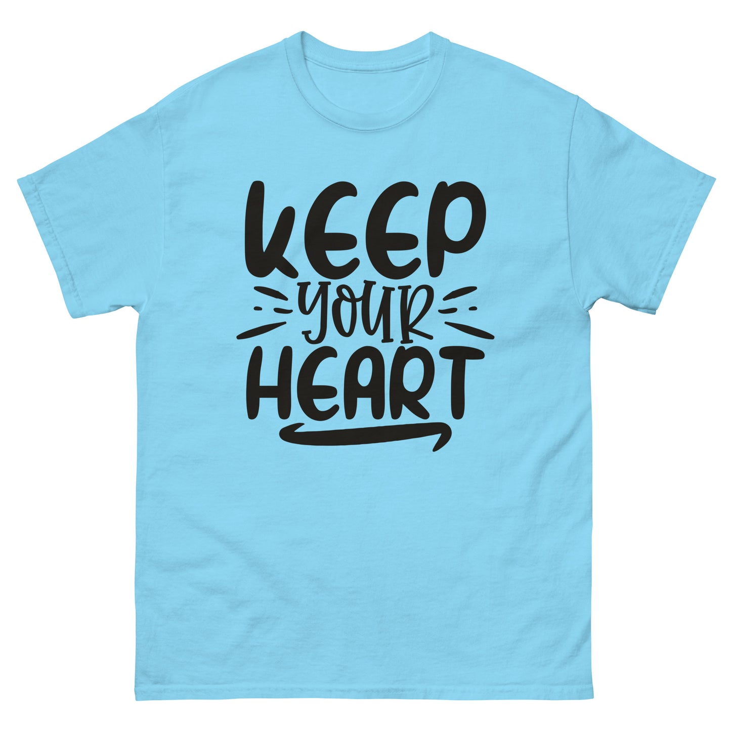 Keep Your Heart (Black design) - Men's classic tee