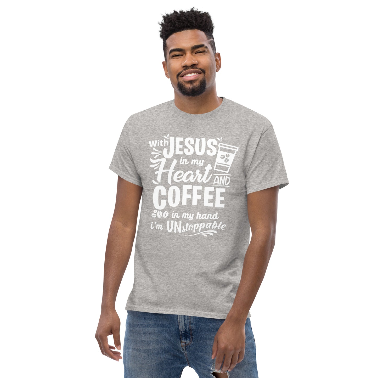 Coffee  (Black design) - Men's classic tee